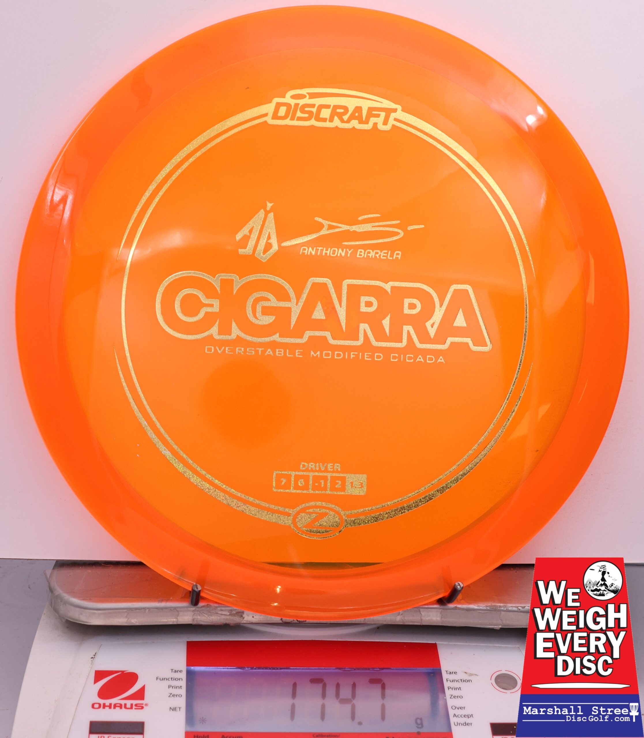 474151 Z Cigarra, Anthony Barrela - #207 Orange, 175