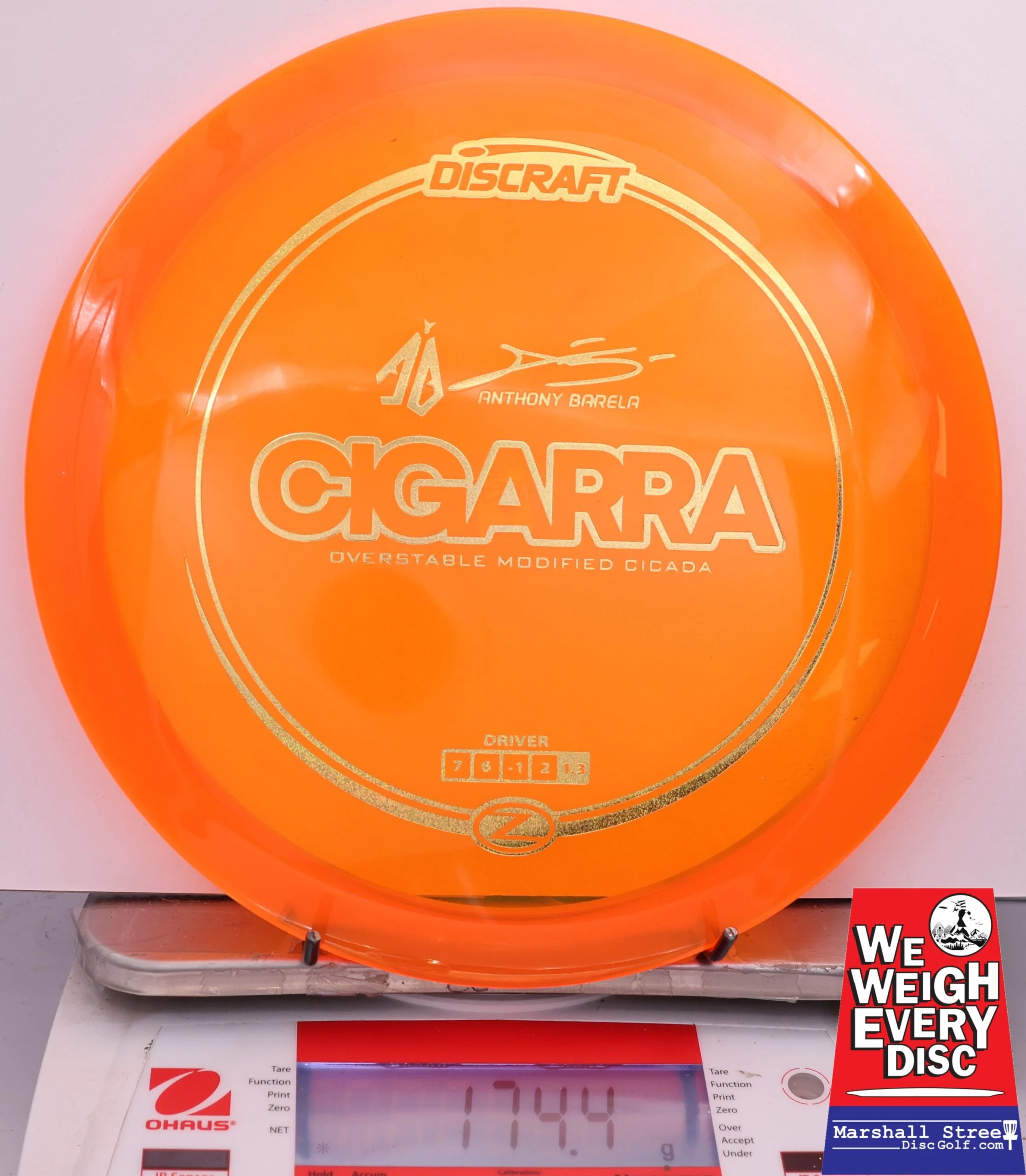 474152 Z Cigarra, Anthony Barrela - #208 Orange, 174