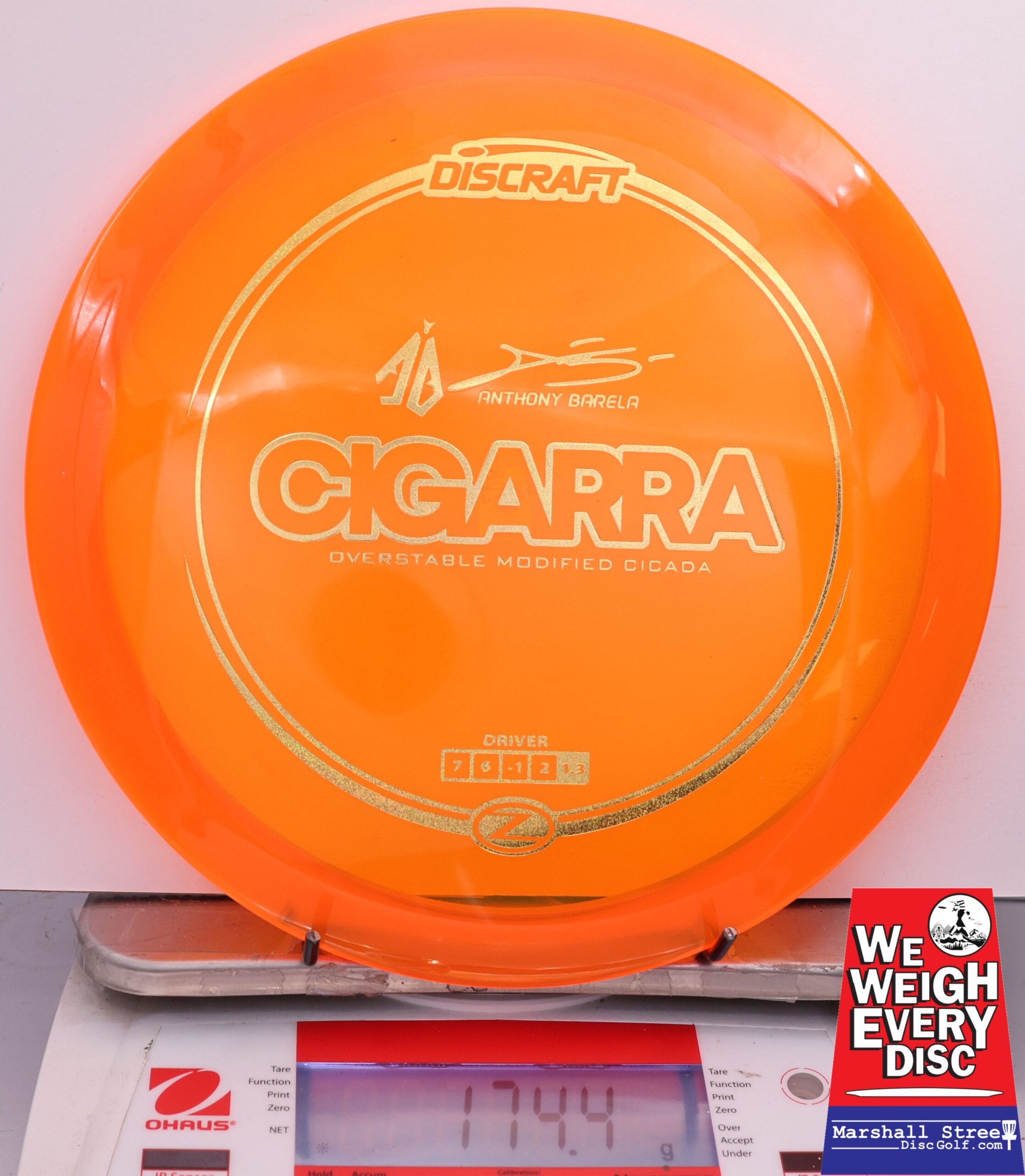 474152 Z Cigarra, Anthony Barrela - #208 Orange, 174