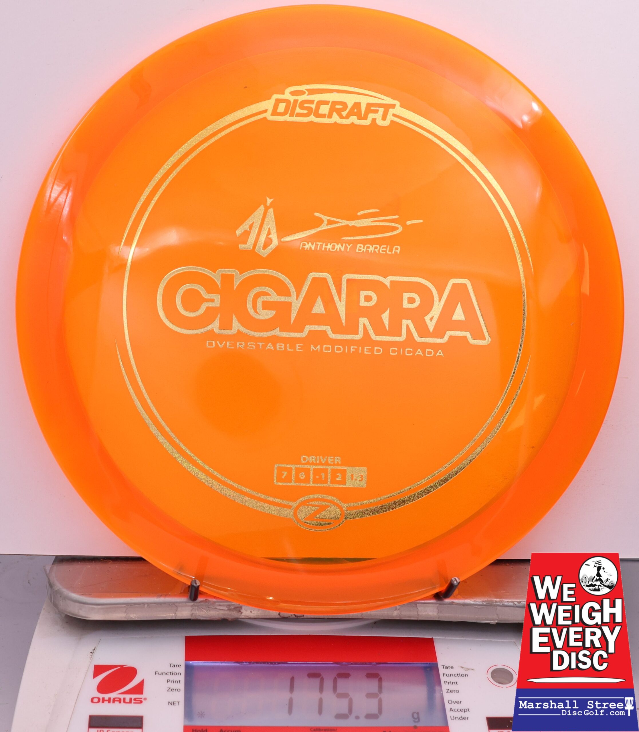 474153 Z Cigarra, Anthony Barrela - #209 Orange, 175