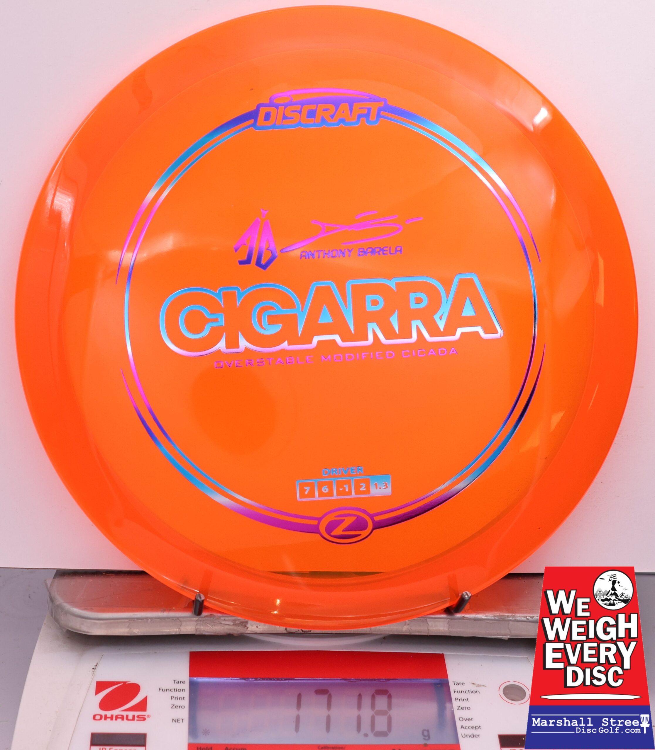 474201 Z Cigarra, Anthony Barrela - #212 Orange, 172