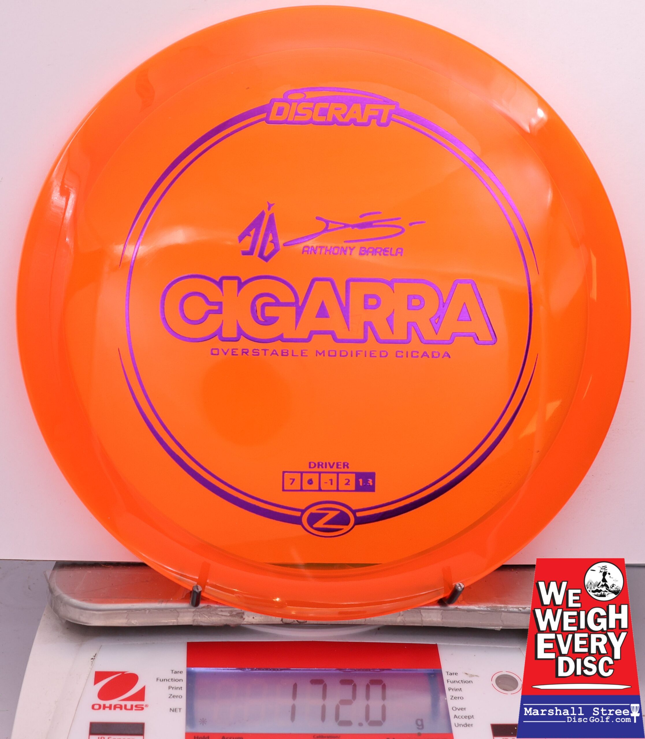 474203 Z Cigarra, Anthony Barrela - #214 Orange, 172