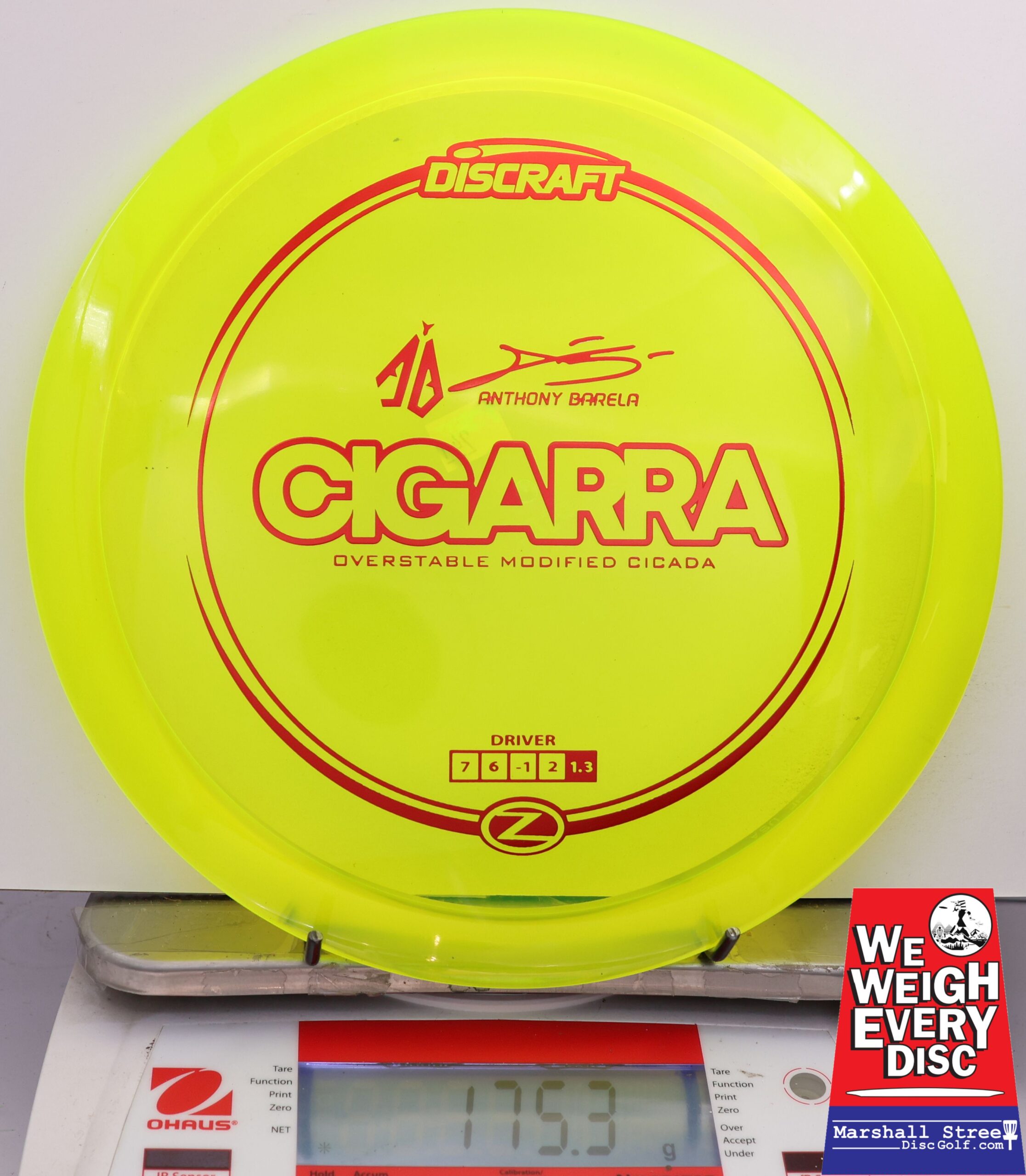 474524 Z Cigarra, Anthony Barrela - #241 NYellow, 175