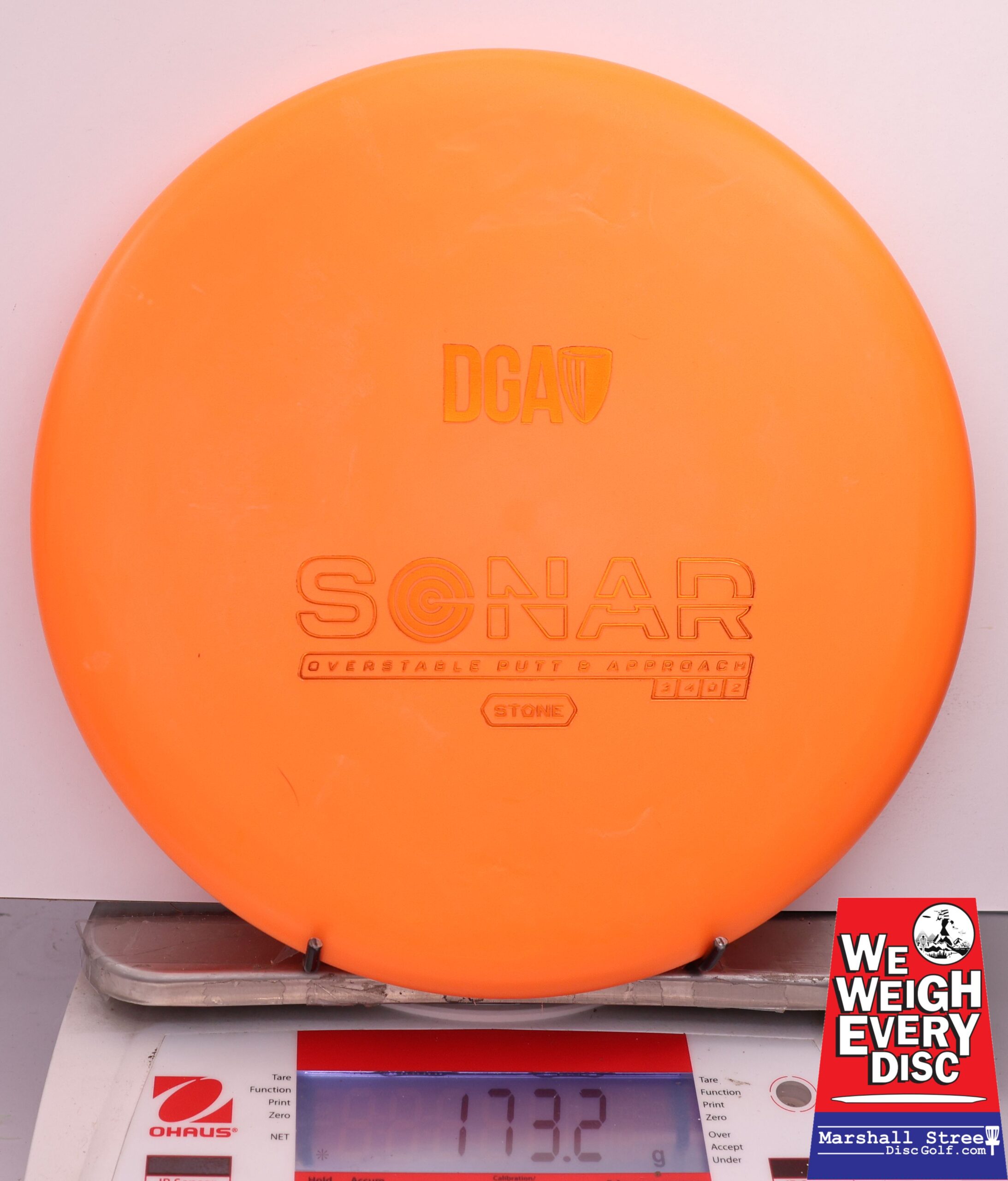 474973 D-Line Stone Sonar - #200 Orange, 173