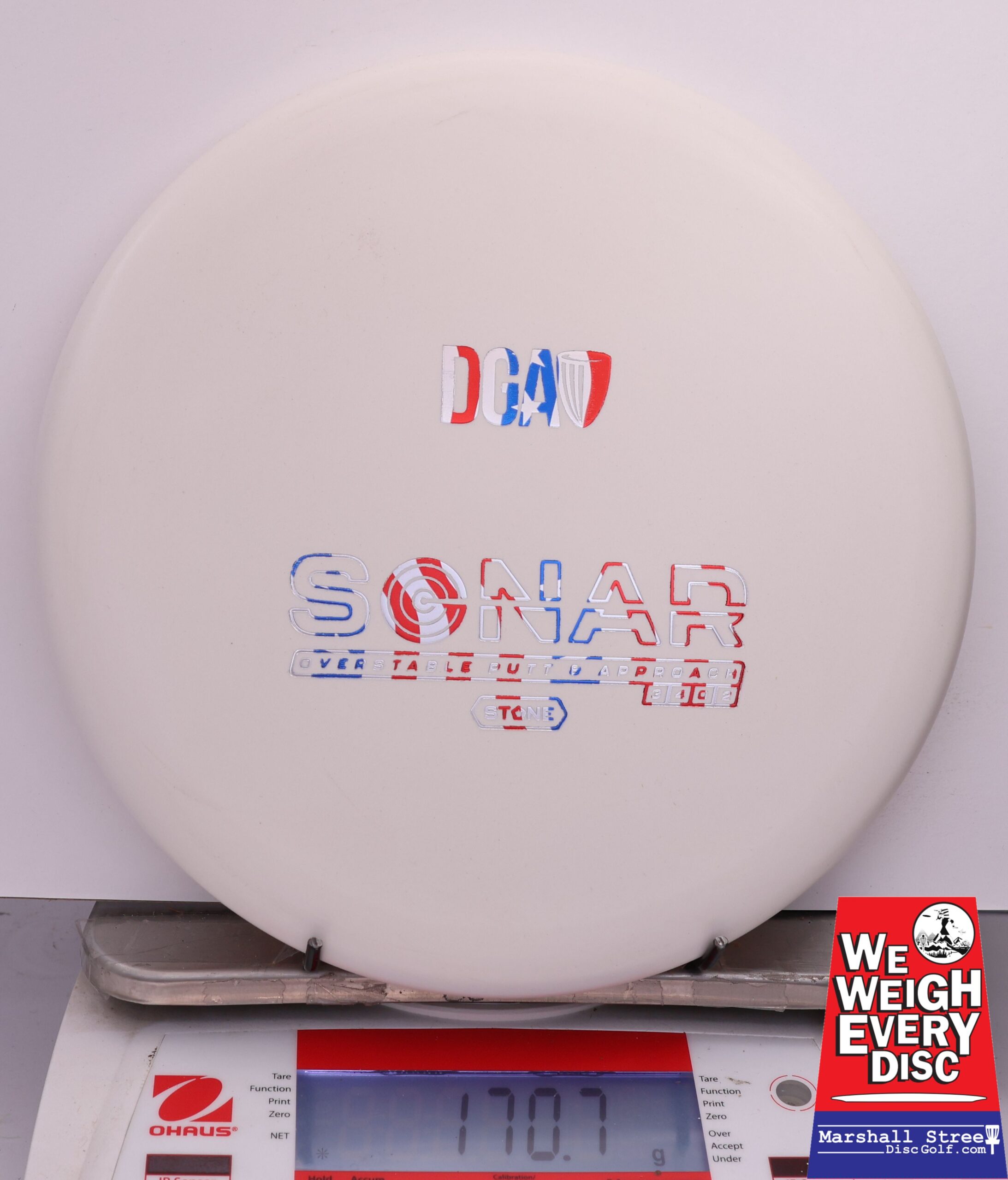 474977 D-Line Stone Sonar - #204 White, 171