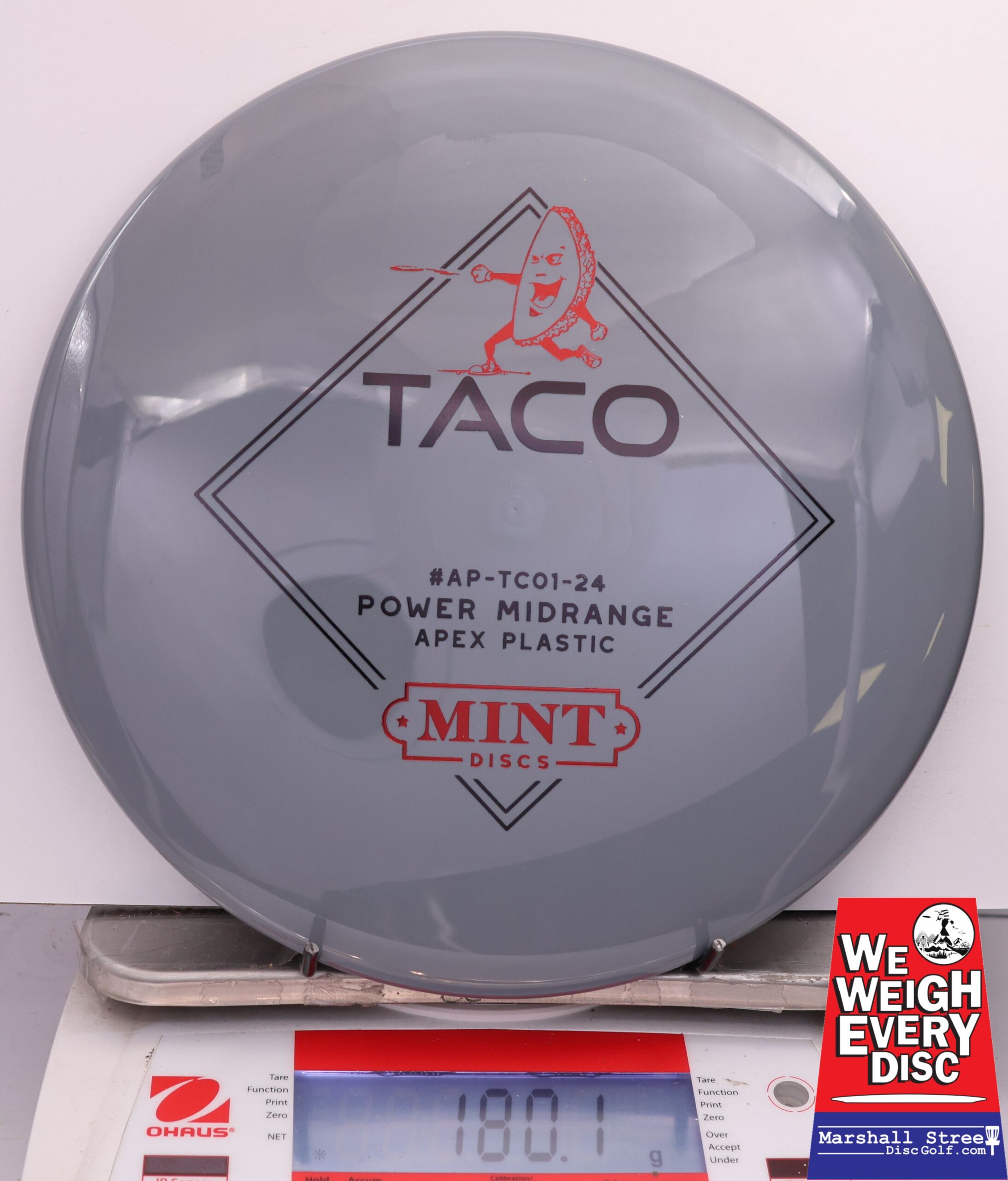 475109 Apex Taco - #21 Gray, 180