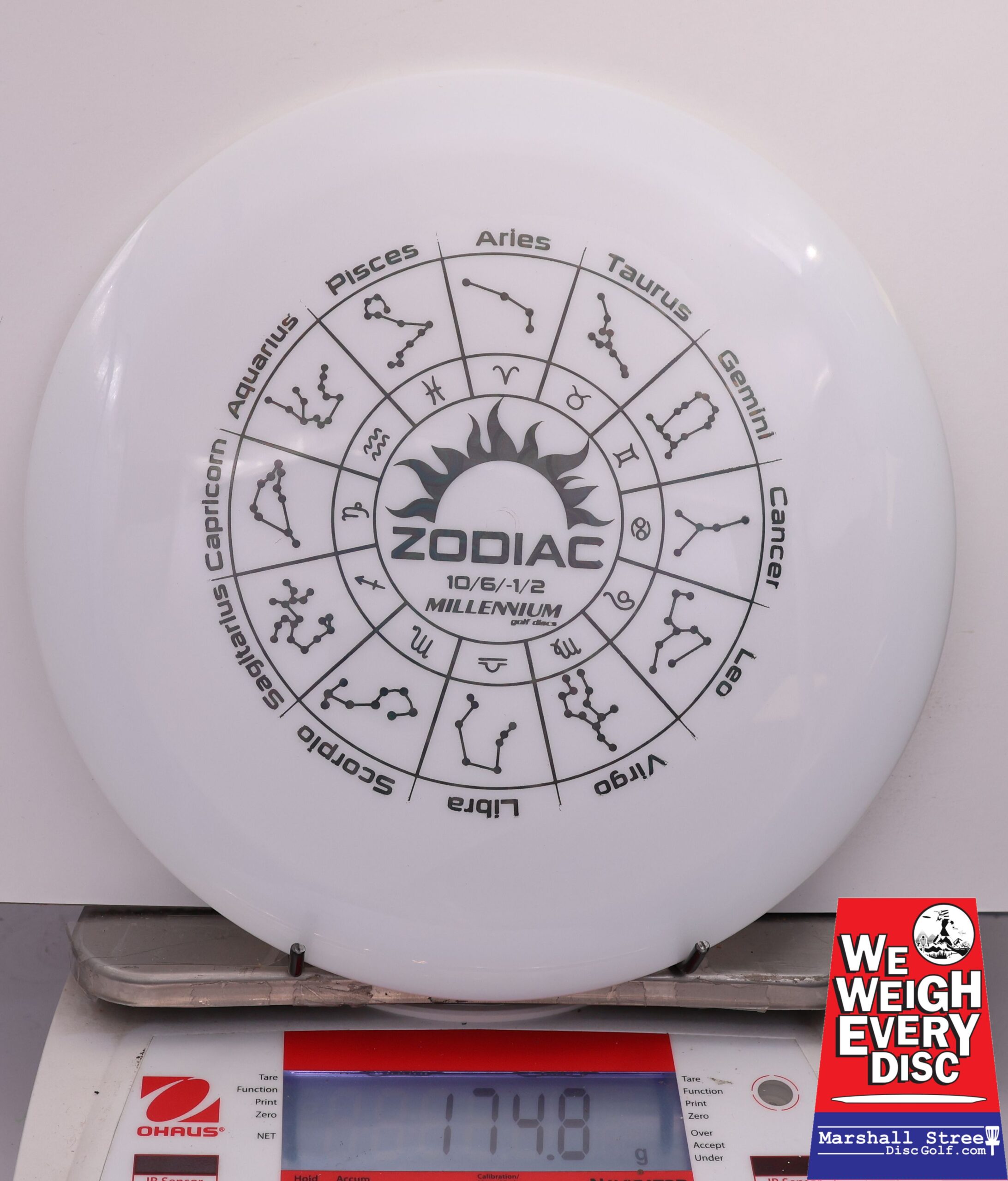 476358 Sirius Zodiac - #257 White, 175