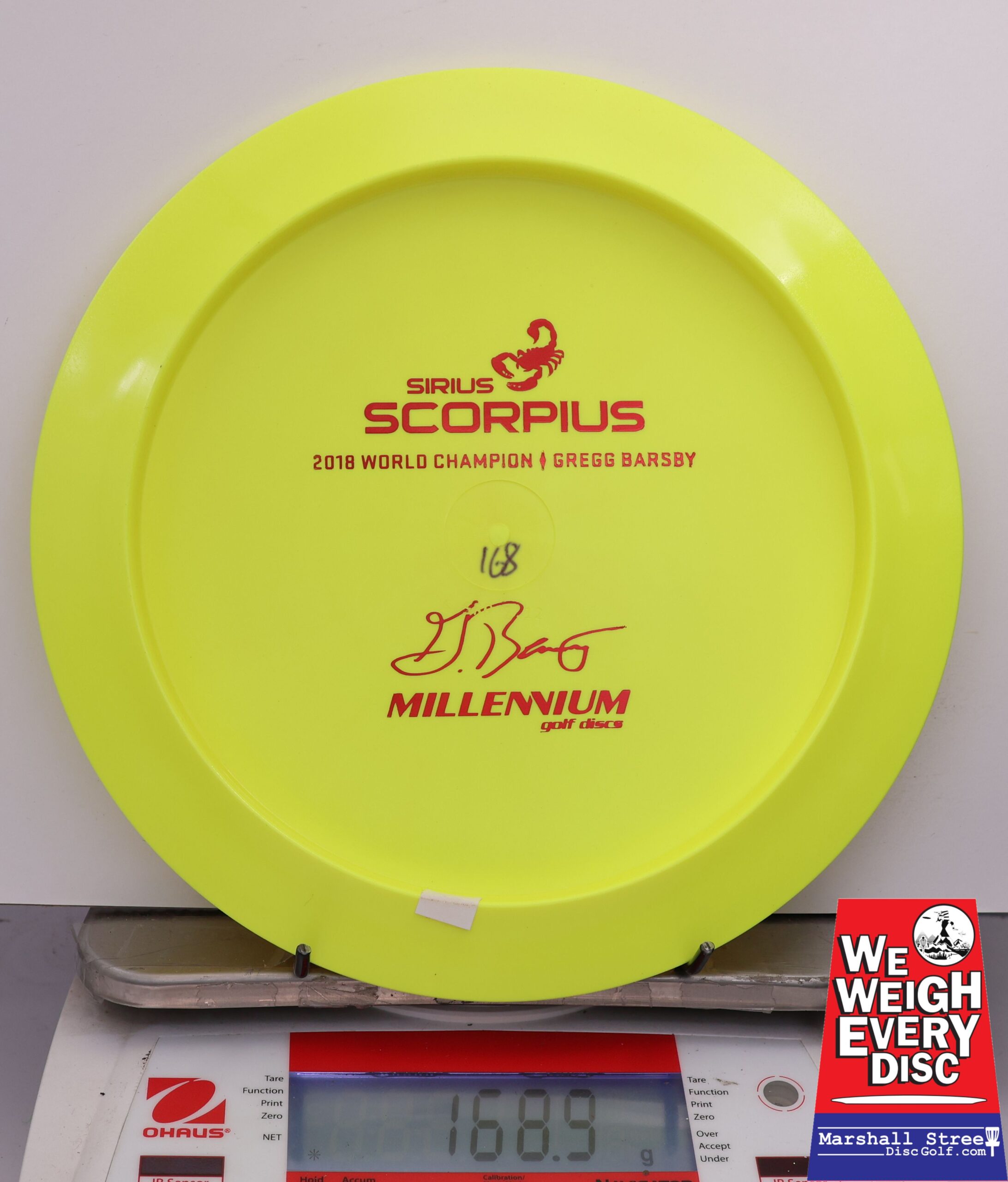 476482 Sirius Scorpius, Gregg Barsby Bottom Stamp - #251 Yellow, 169