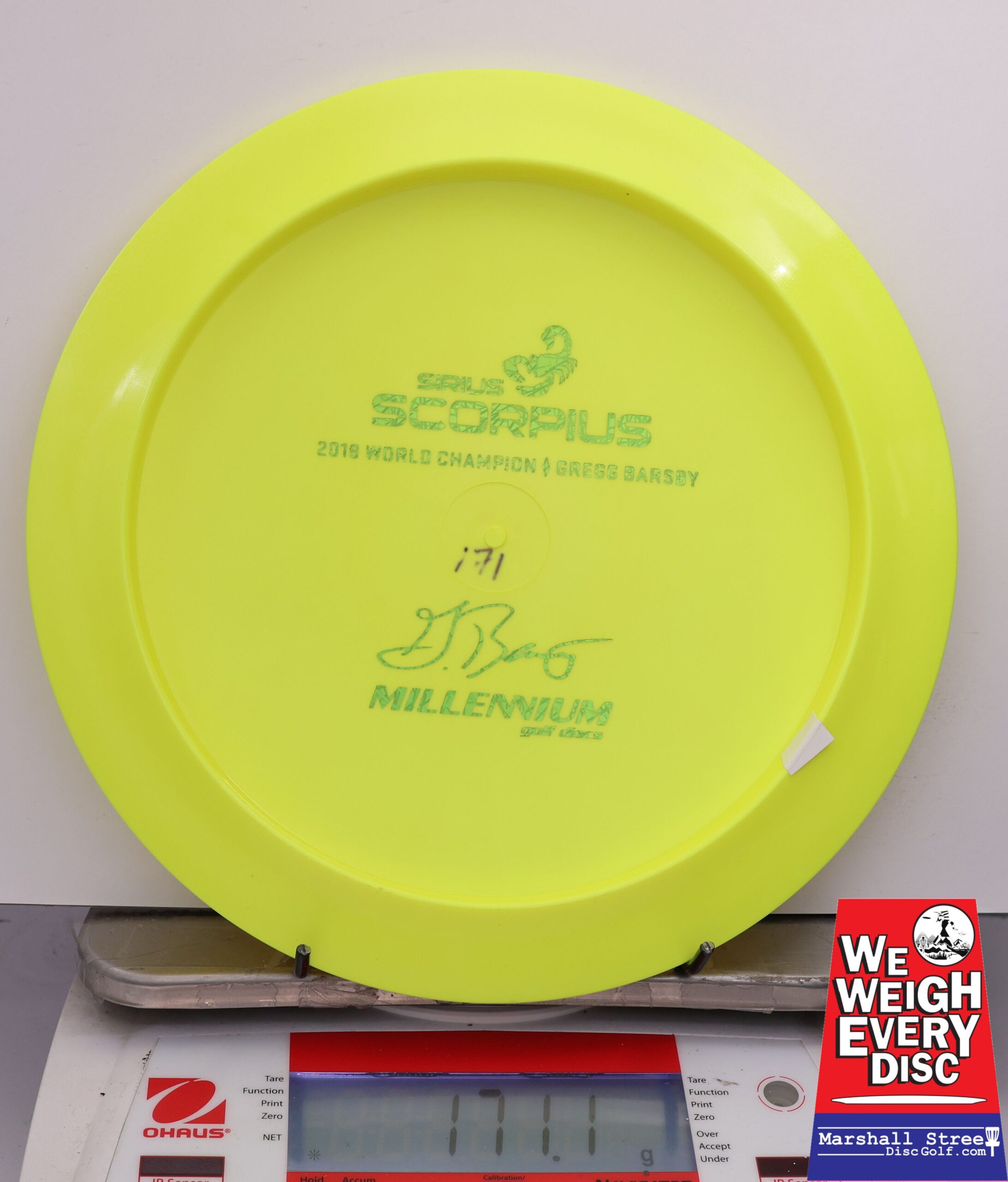 476484 Sirius Scorpius, Gregg Barsby Bottom Stamp - #253 Yellow, 171