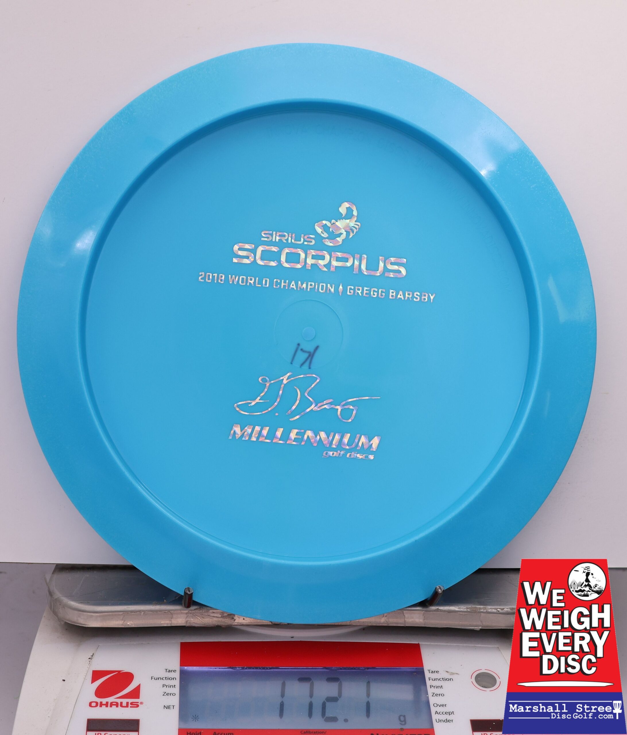 476498 Sirius Scorpius, Gregg Barsby Bottom Stamp - #257 Blue, 172