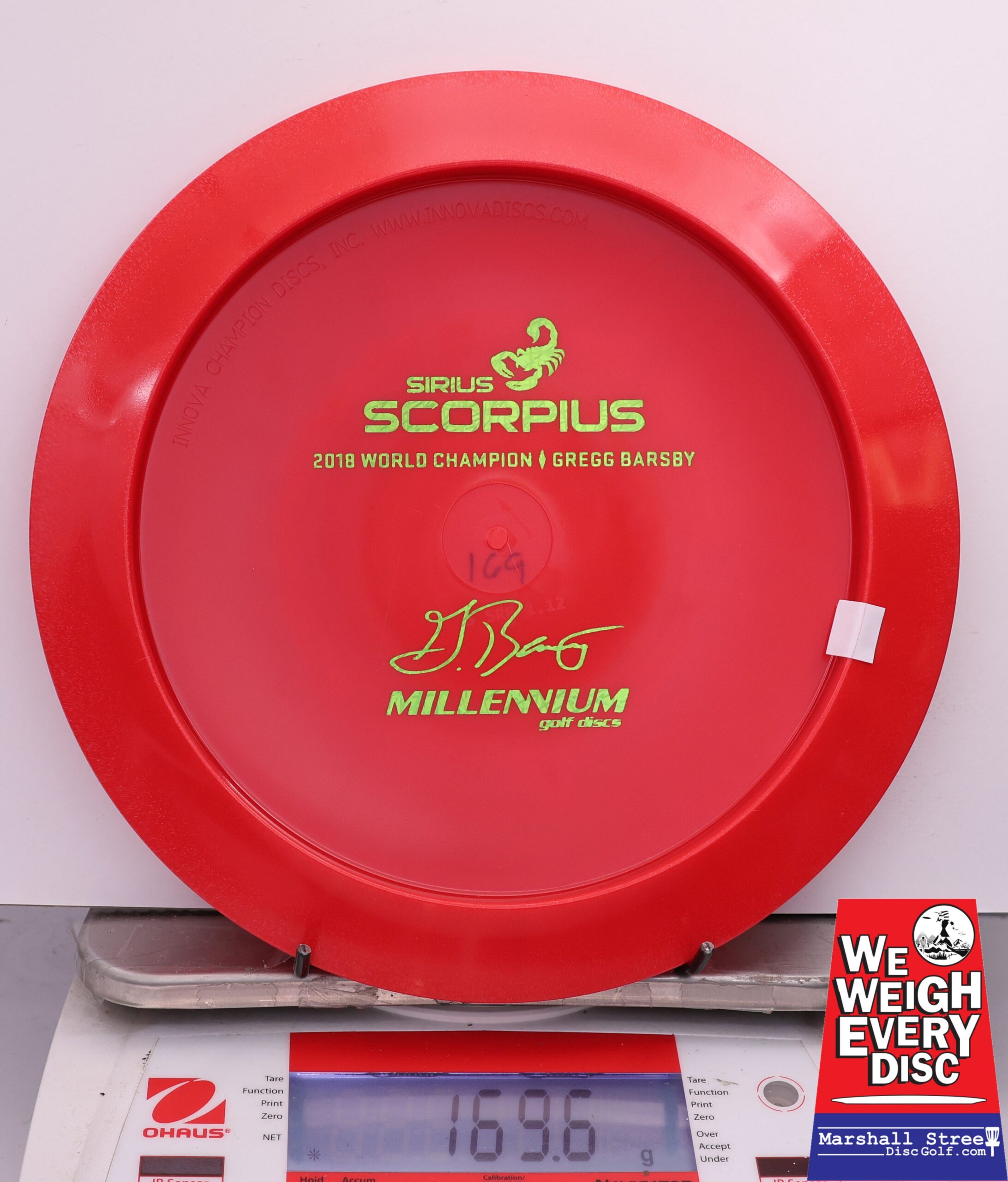 476511 Sirius Scorpius, Gregg Barsby Bottom Stamp - #260 Red, 170