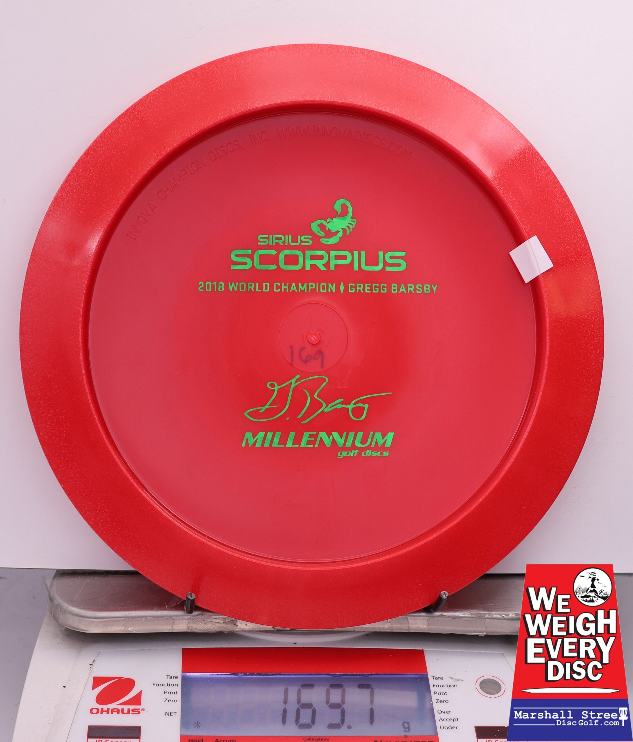 476512 Sirius Scorpius, Gregg Barsby Bottom Stamp - #261 Red, 170