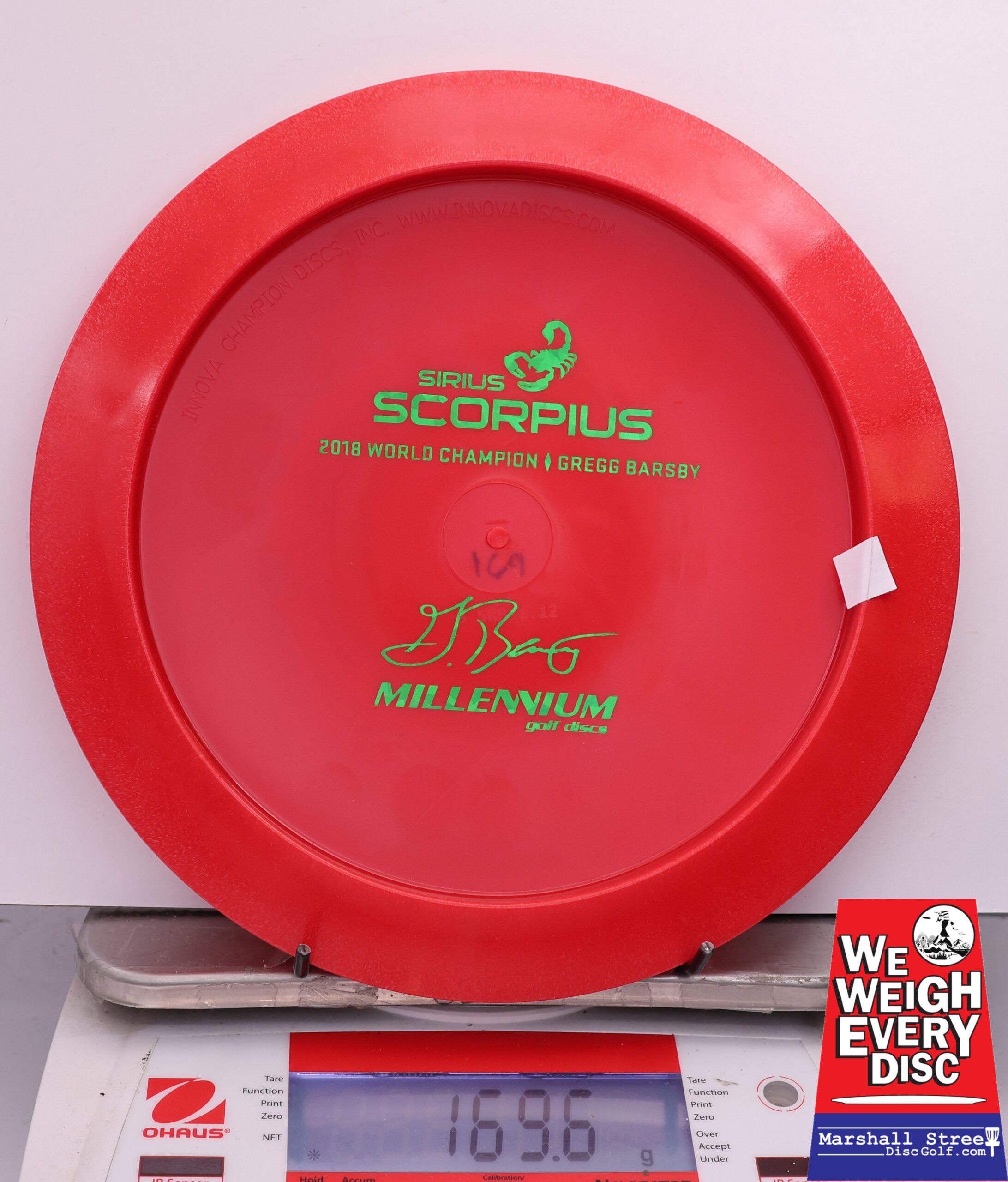 476513 Sirius Scorpius, Gregg Barsby Bottom Stamp - #262 Red, 170