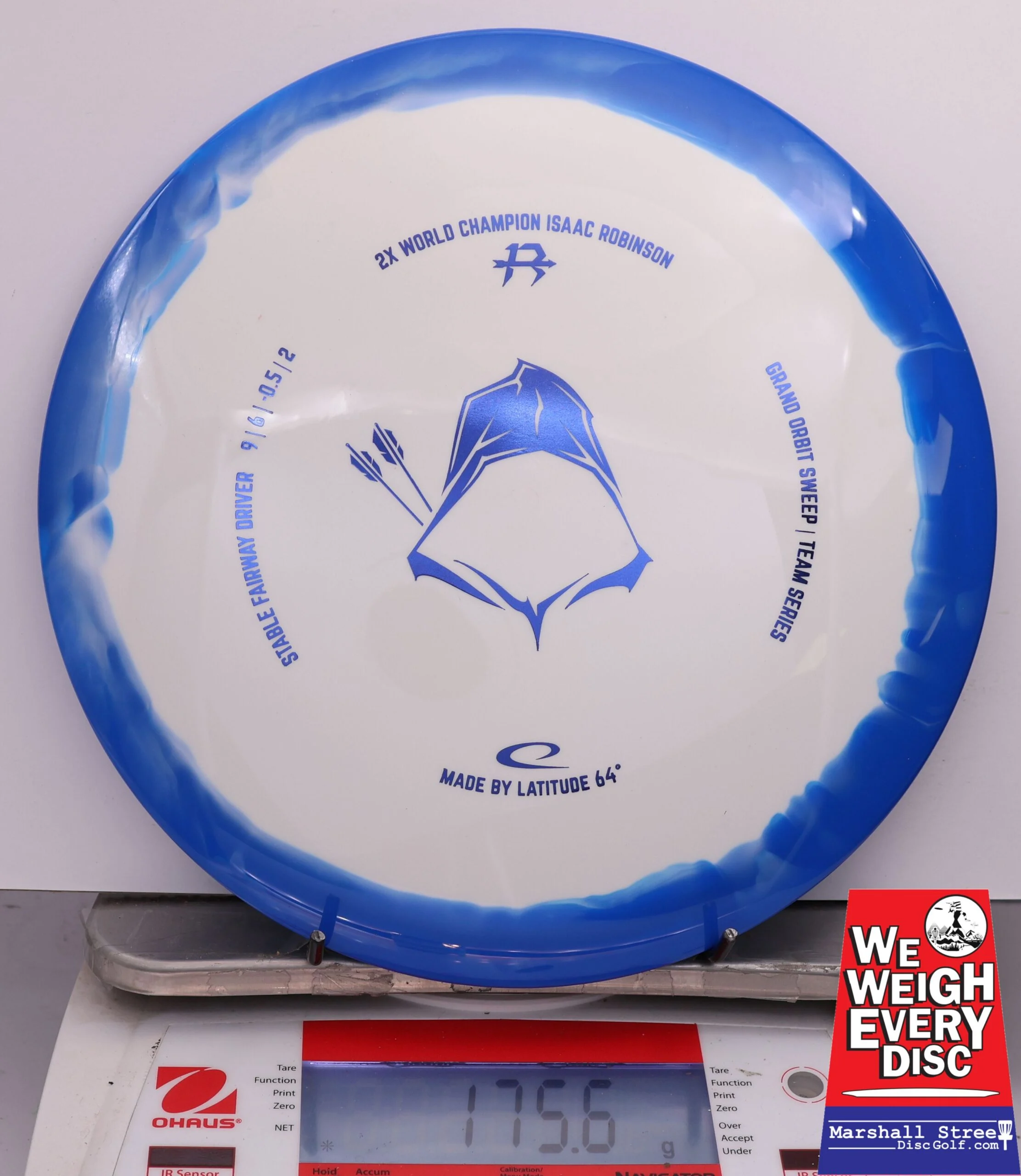 477574 Royal Grand Orbit Sweep, Isaac Robinson 2x - #790 Blue-White, 176