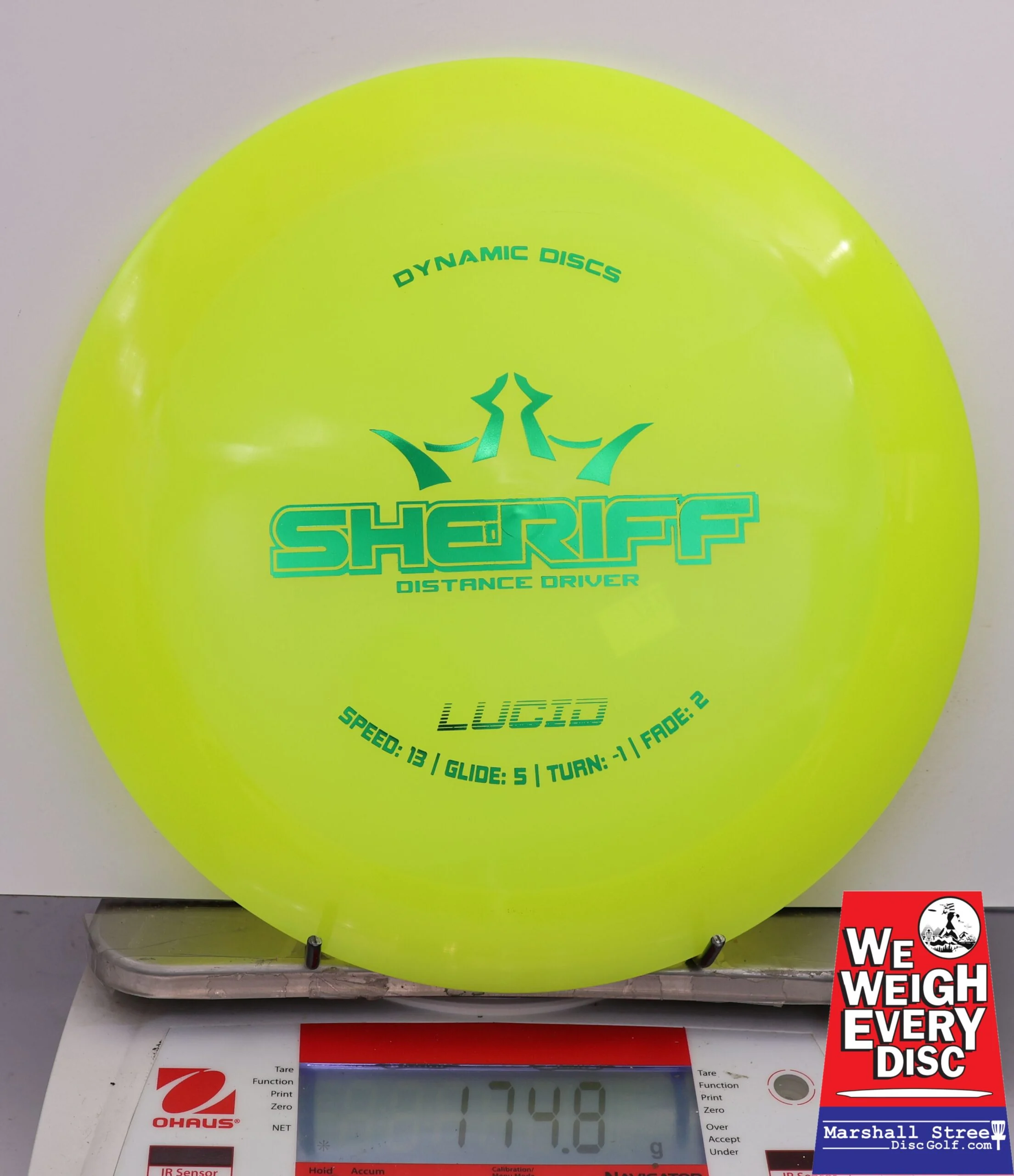 478064 Lucid Sheriff - #789 NYellow, 175