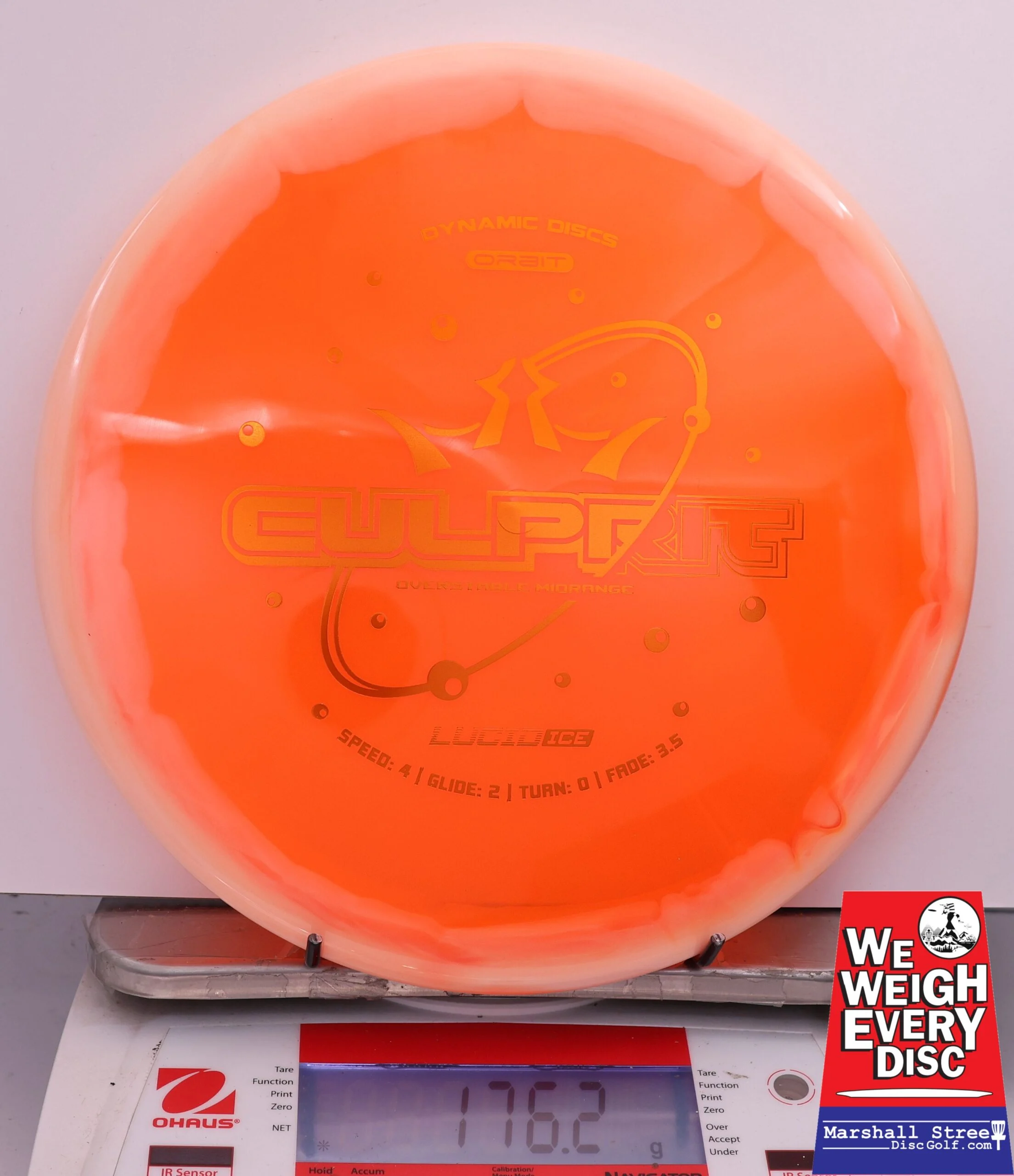 478272 Lucid Ice Orbit Culprit - #785 White-Orange, 176