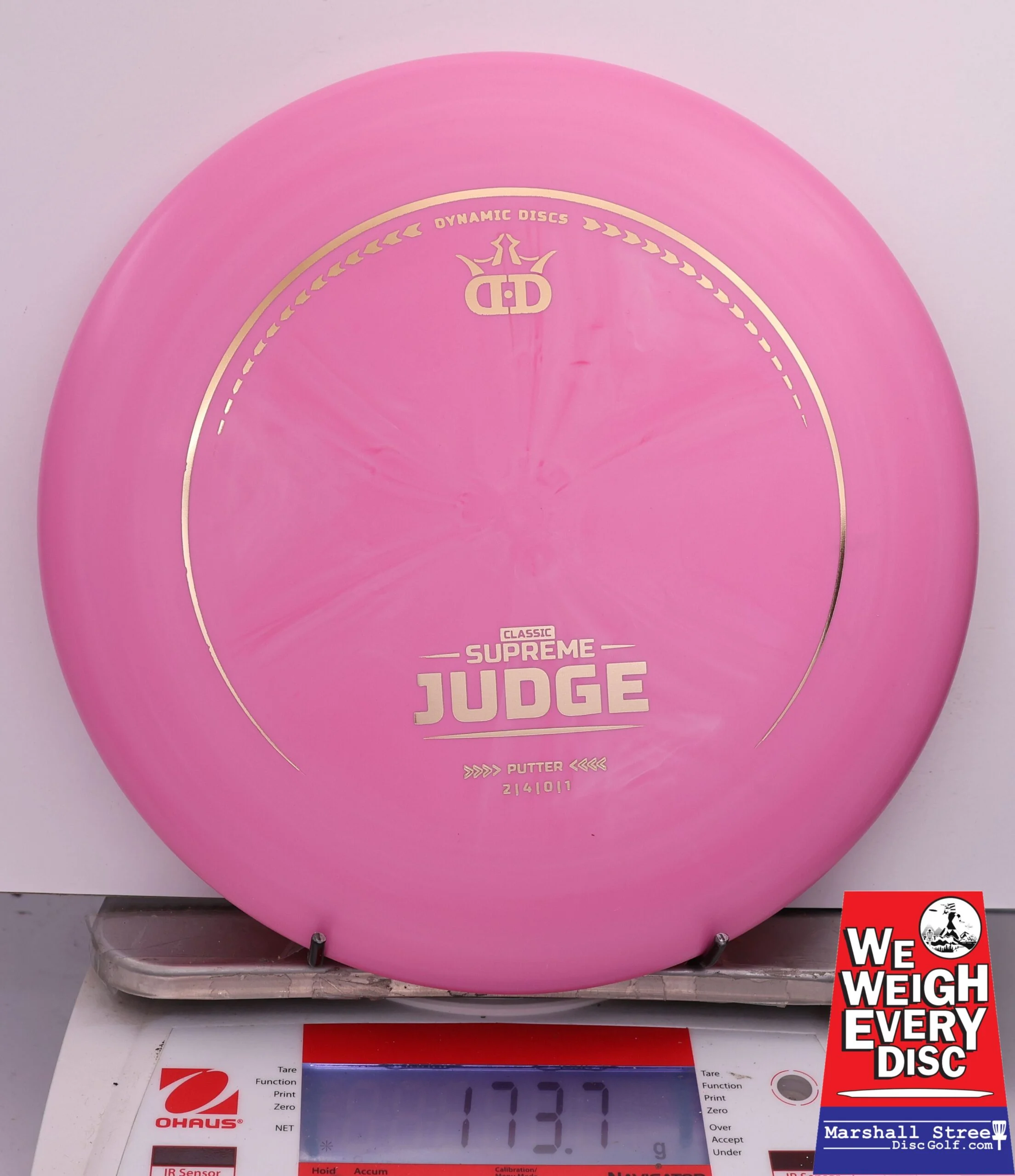 478320 Classic Supreme Judge - #791 Pink, 174