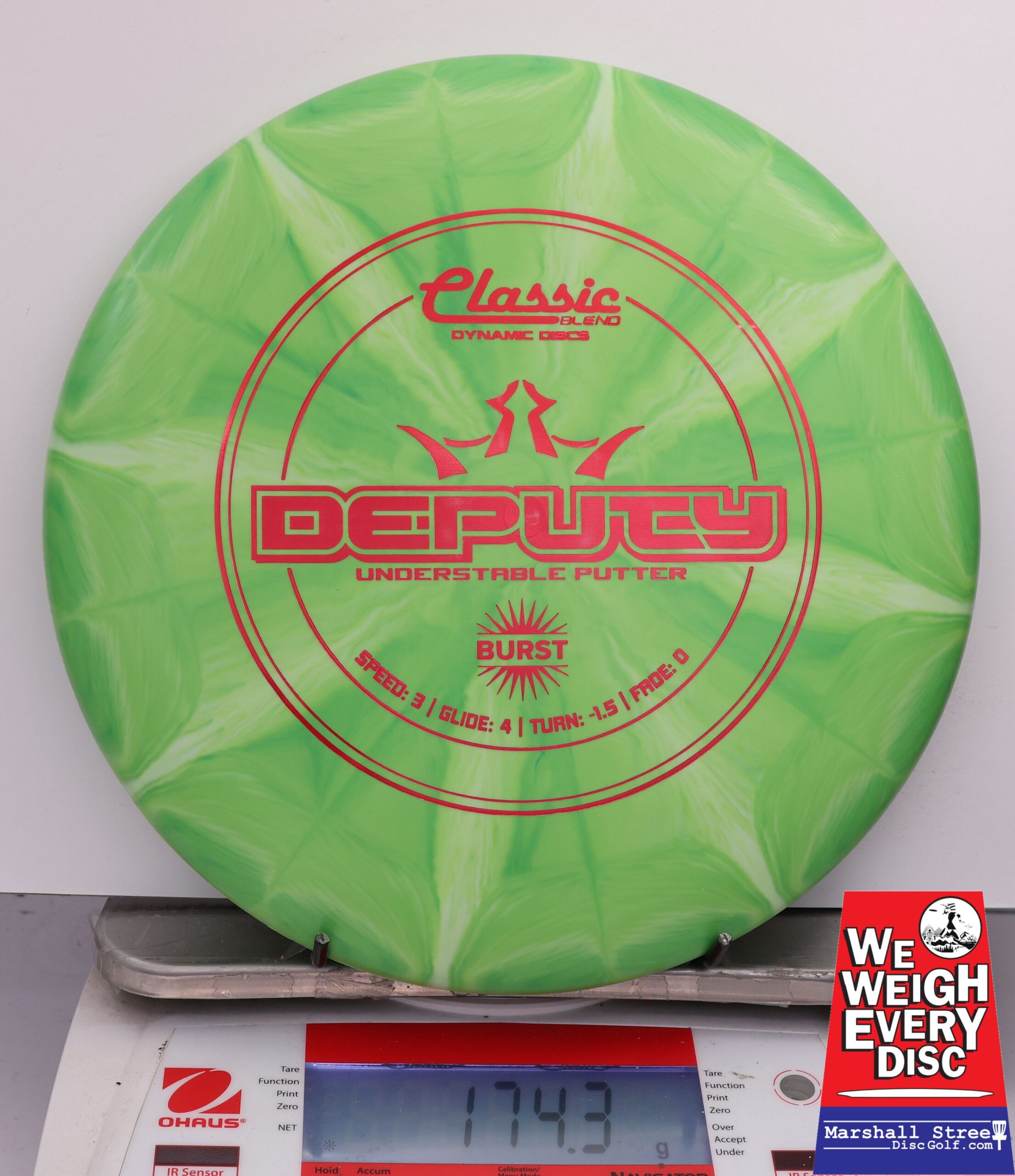 478405 Classic Blend Burst Deputy - #789 Green, 174