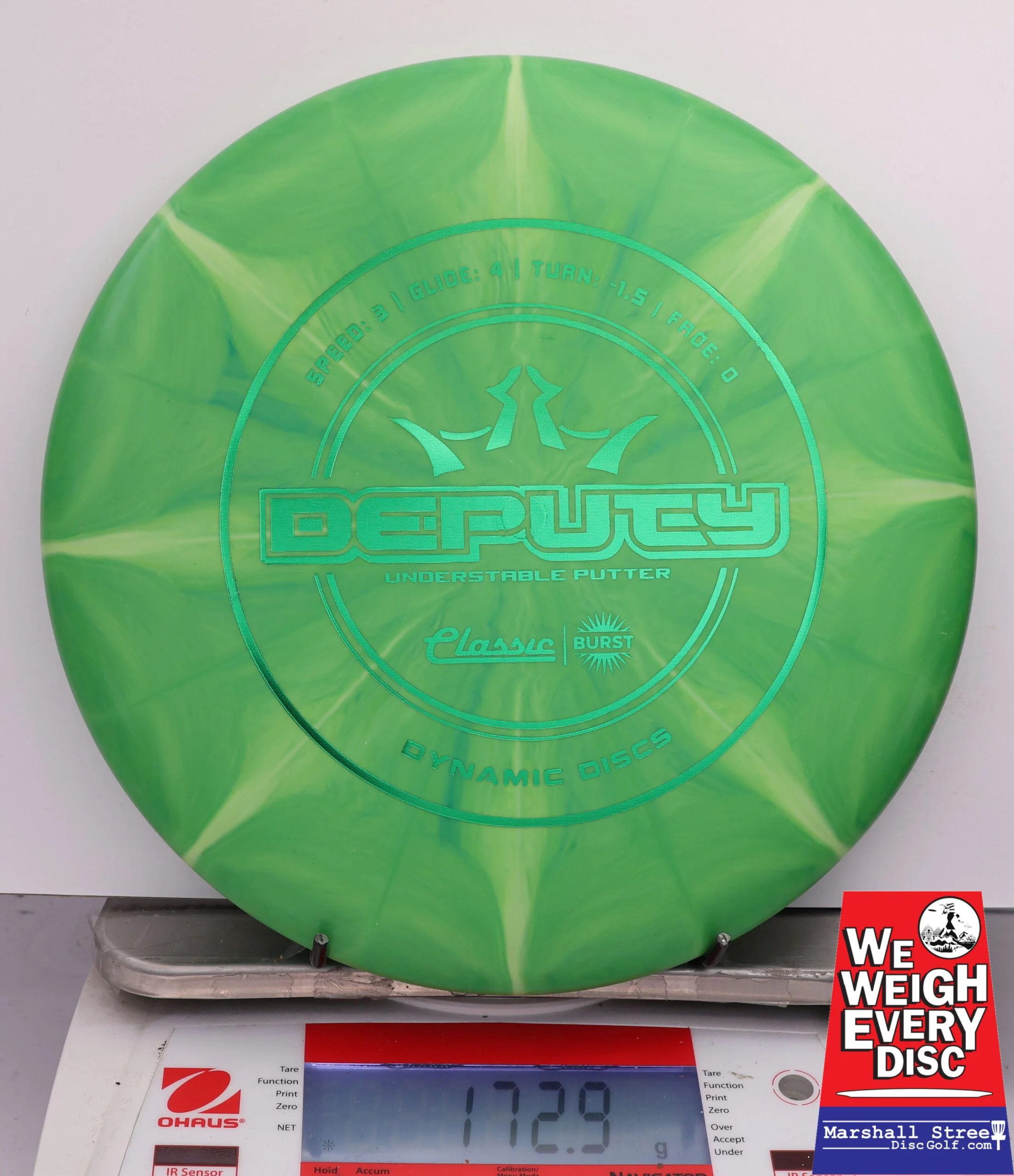 478463 Classic Burst Deputy - #792 Green, 173