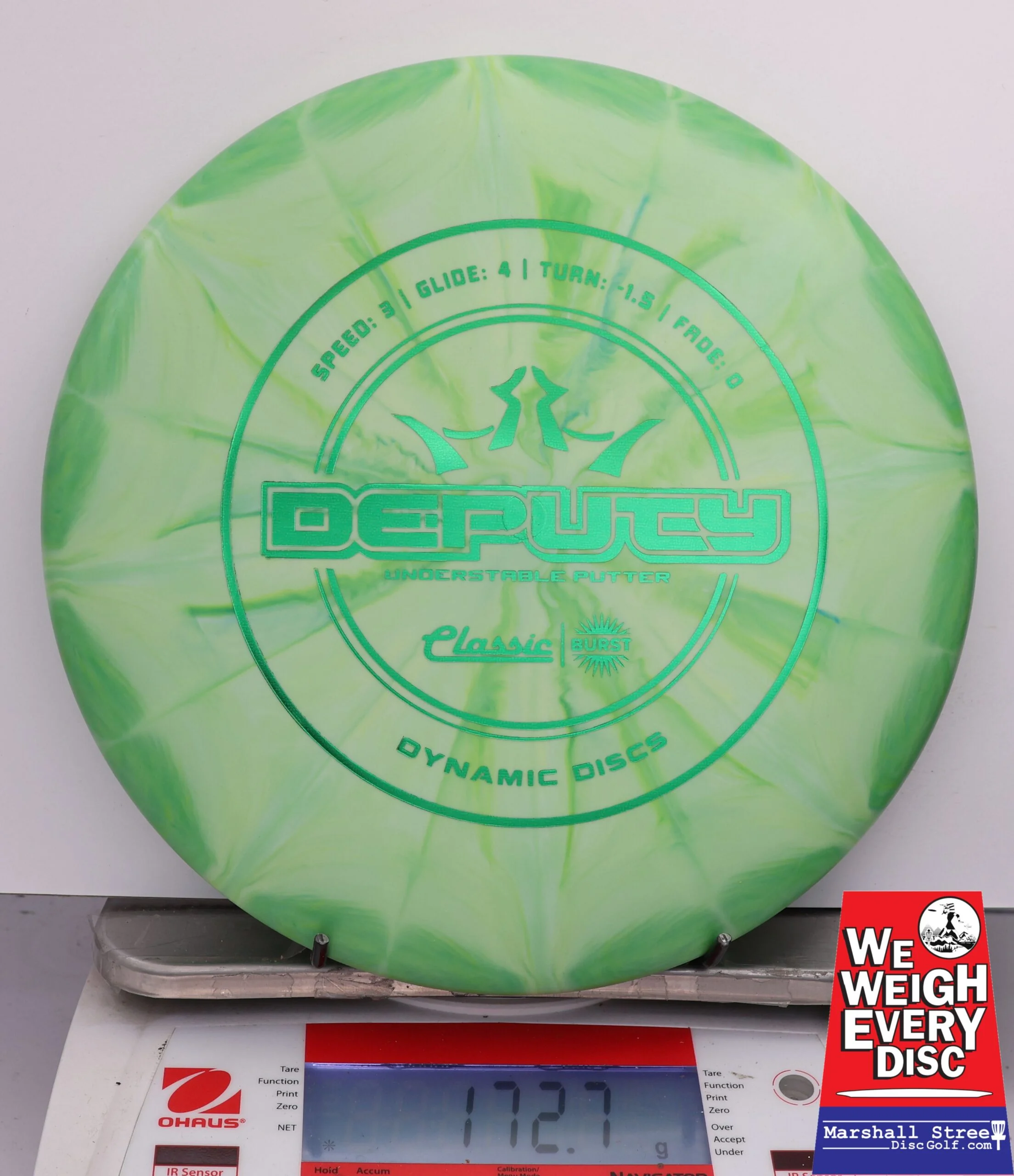 478465 Classic Burst Deputy - #794 Green, 173
