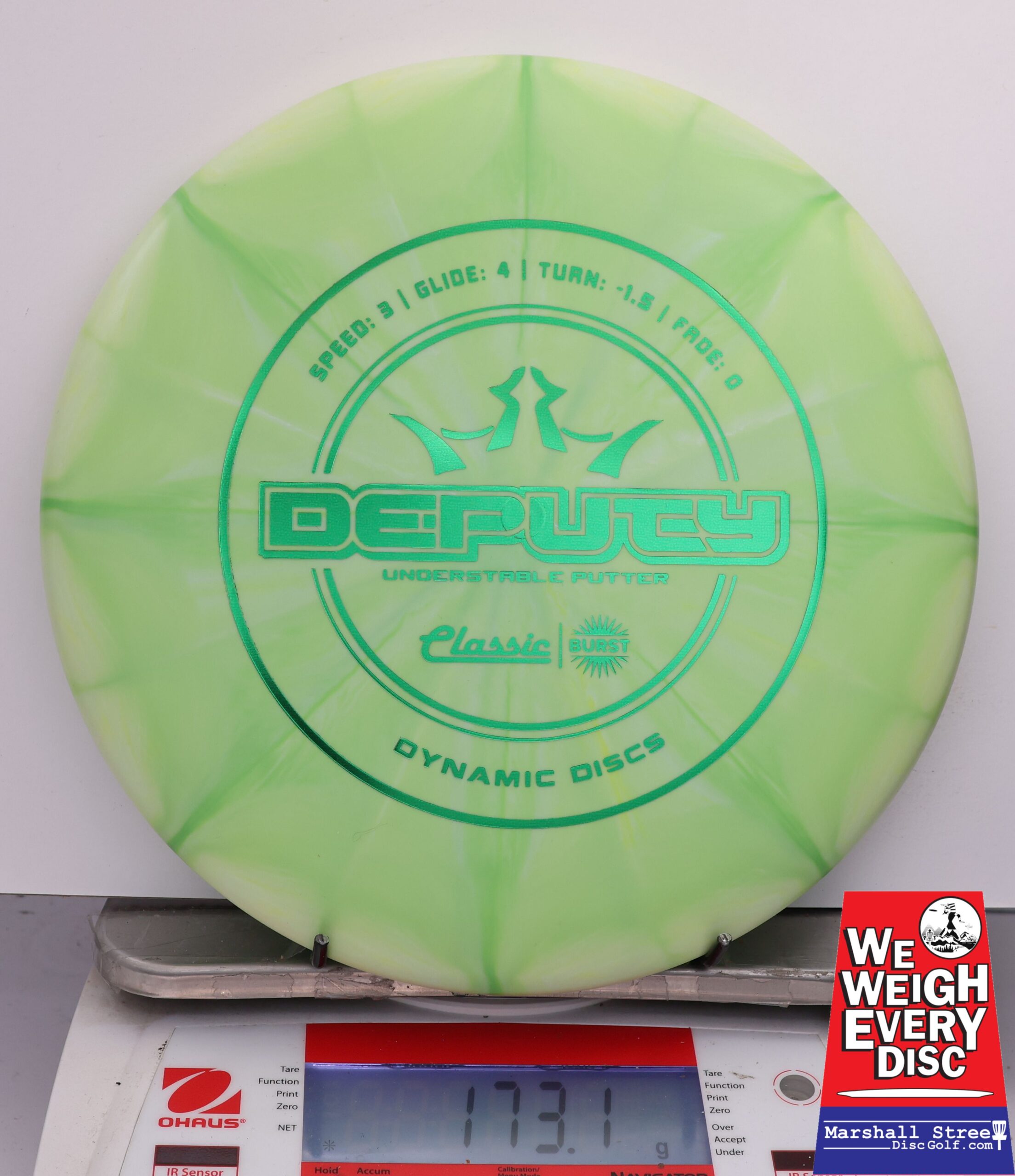 478473 Classic Burst Deputy - #795 Green, 173