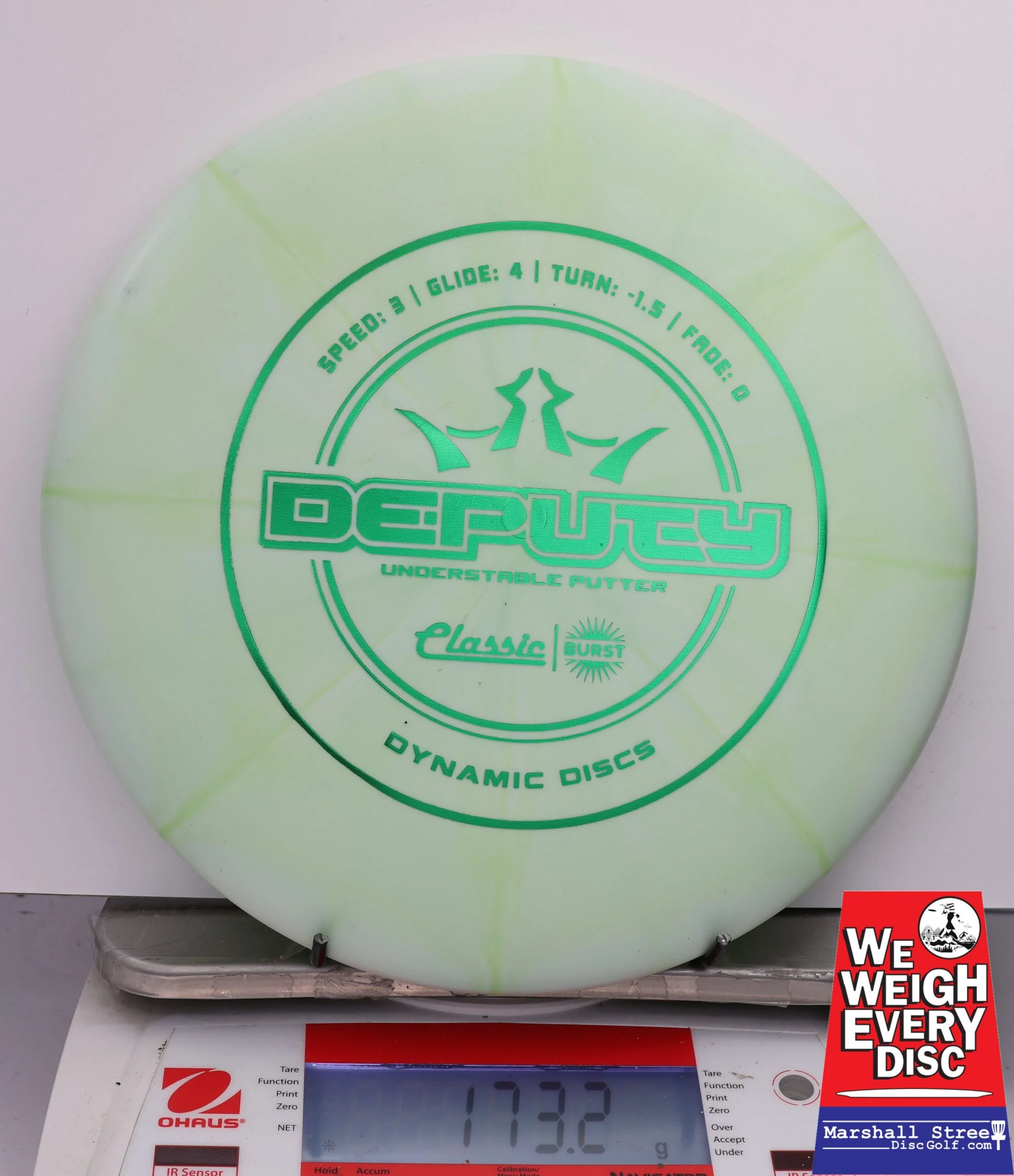 478474 Classic Burst Deputy - #796 LtGreen, 173