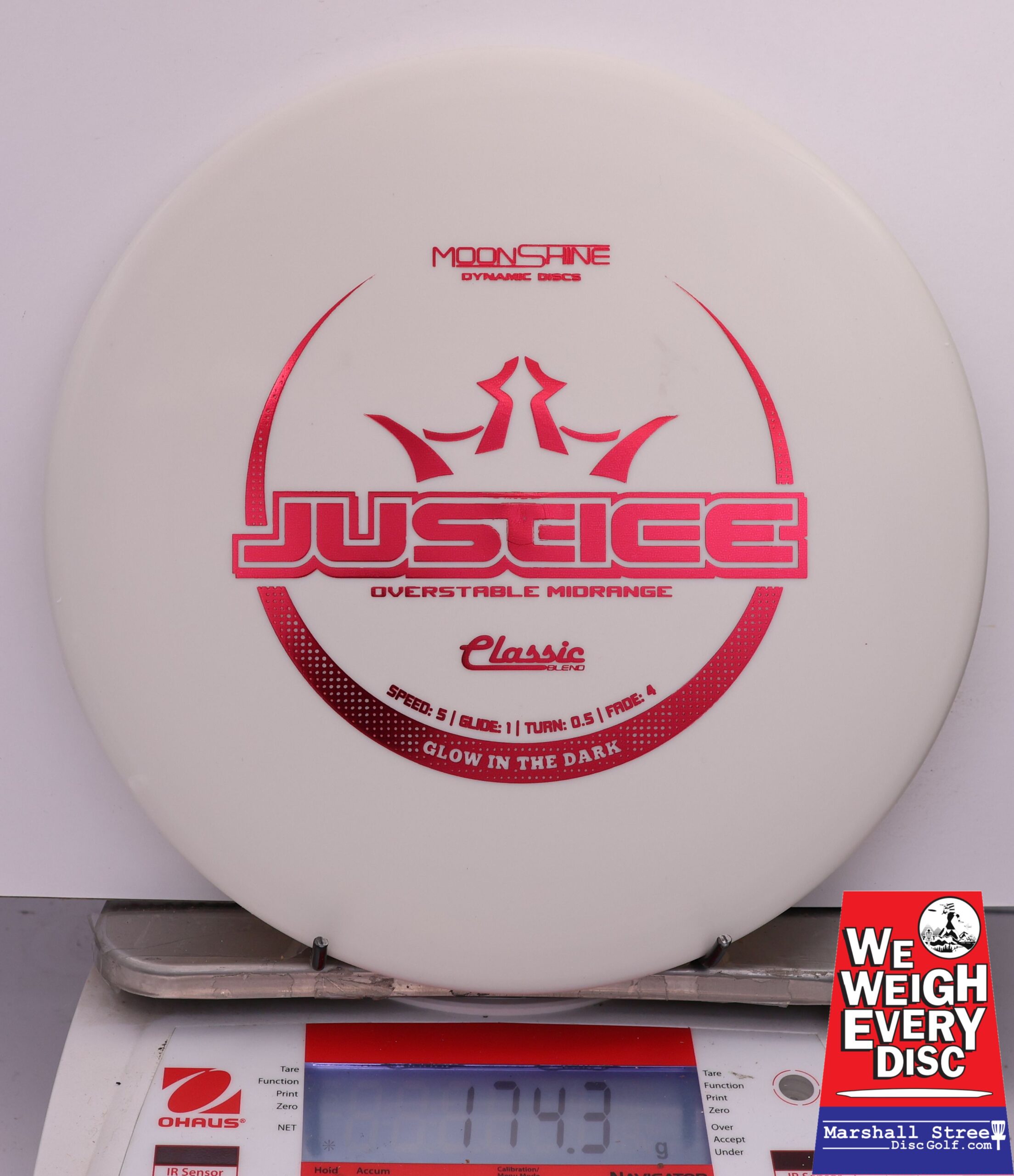 478577 Classic Blend Moonshine Justice - #787 White, 174