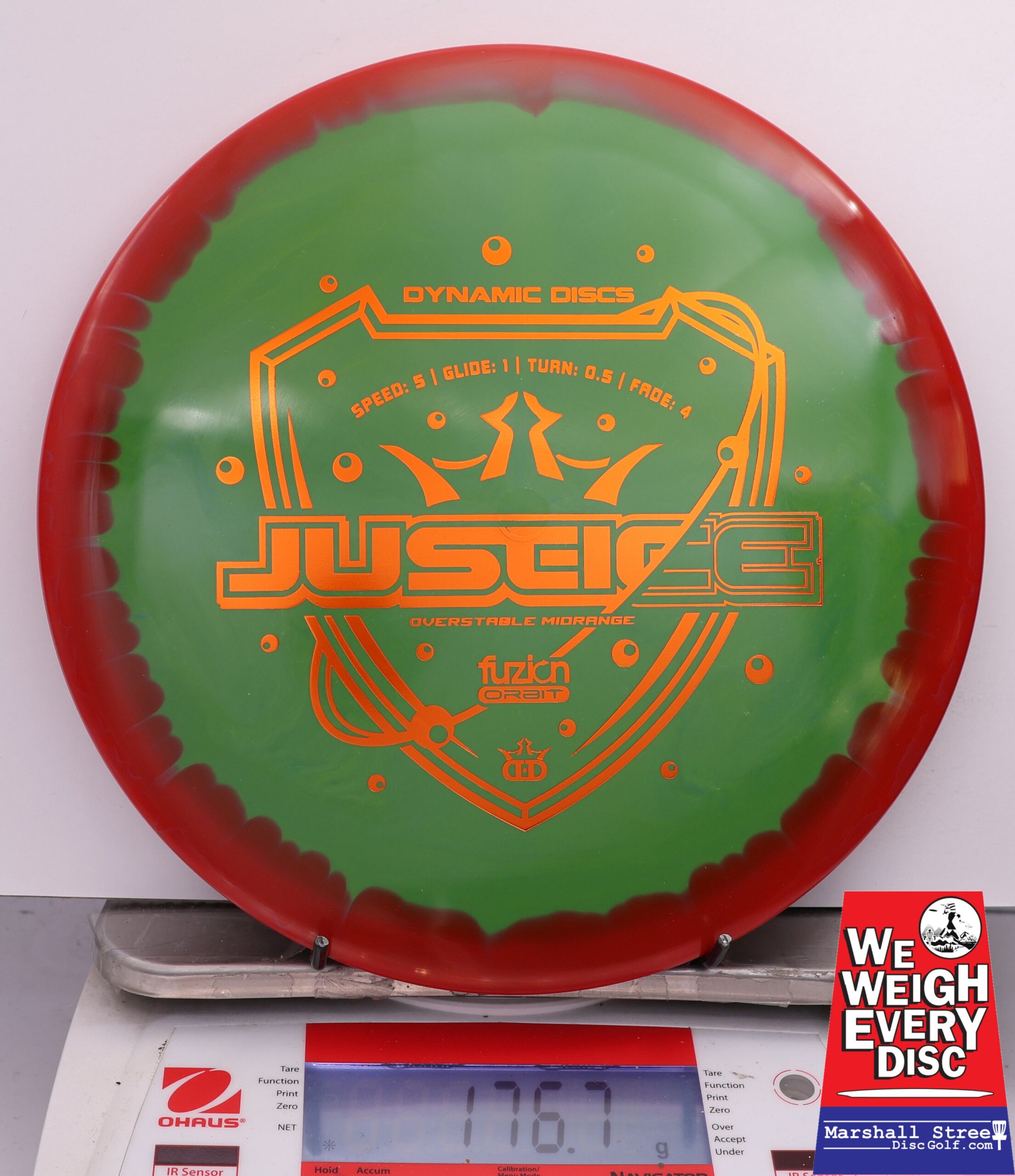 478631 Fuzion Orbit Justice - #793 Red-Green, 177