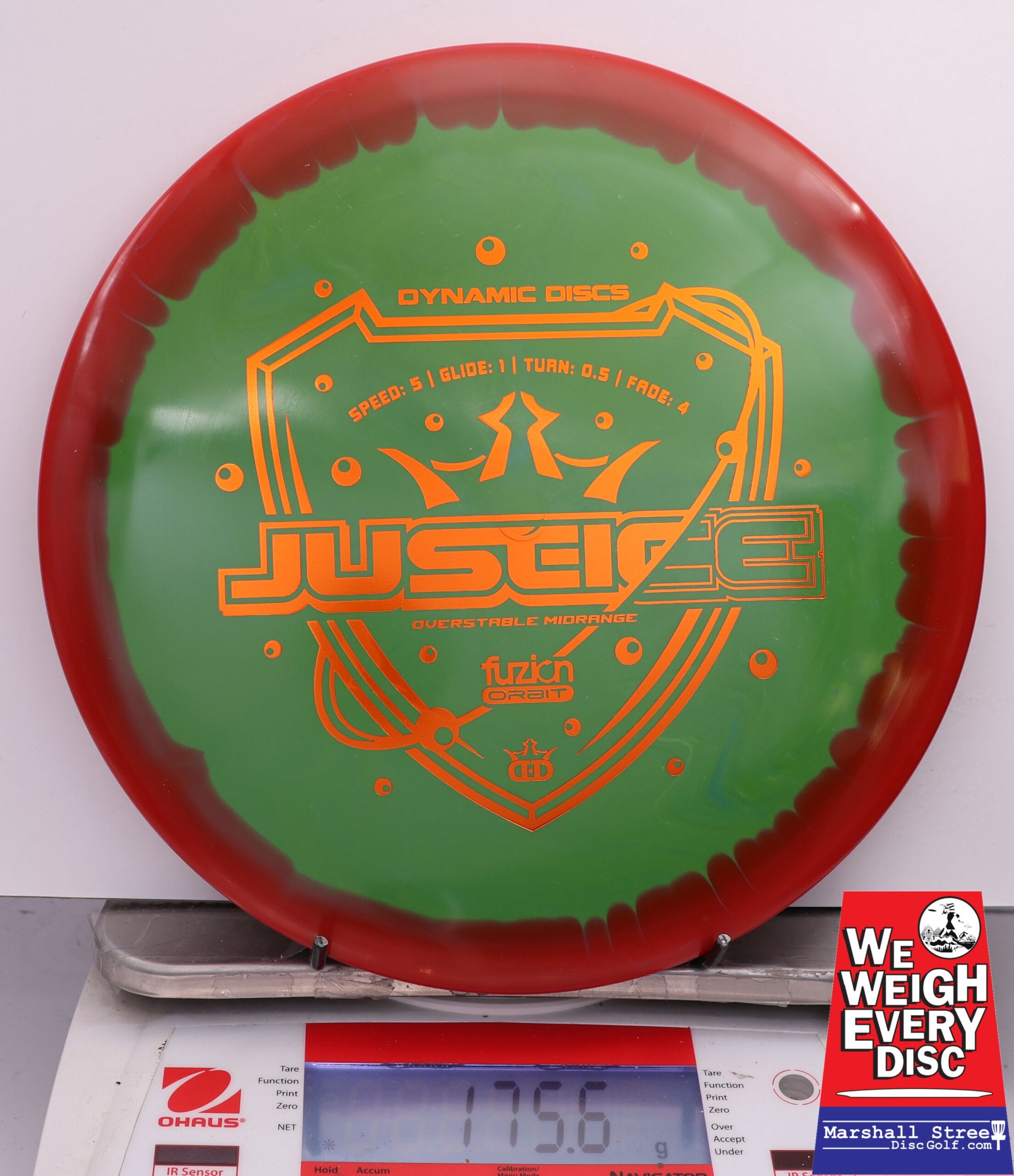 478643 Fuzion Orbit Justice - #795 Red-Green, 176
