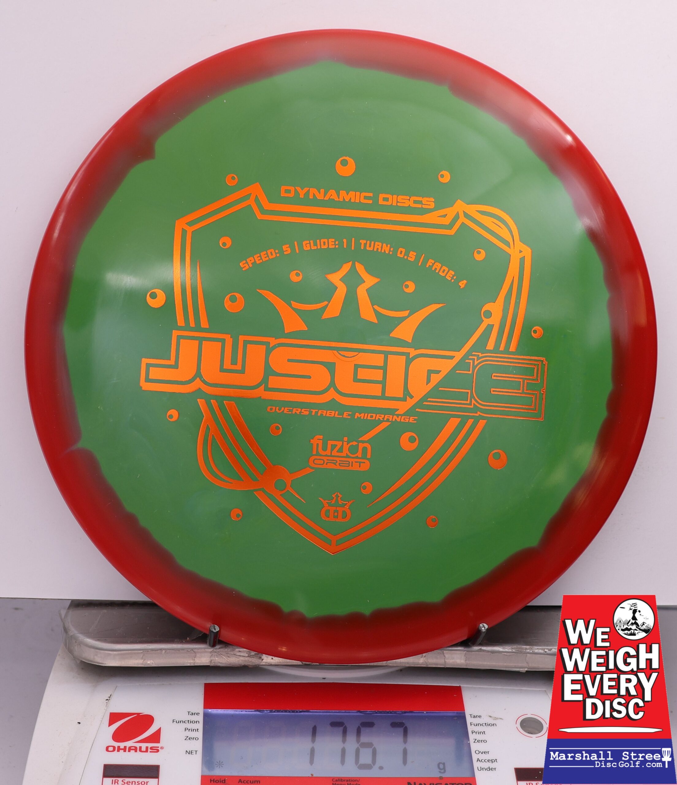 478644 Fuzion Orbit Justice - #796 Red-Green, 177