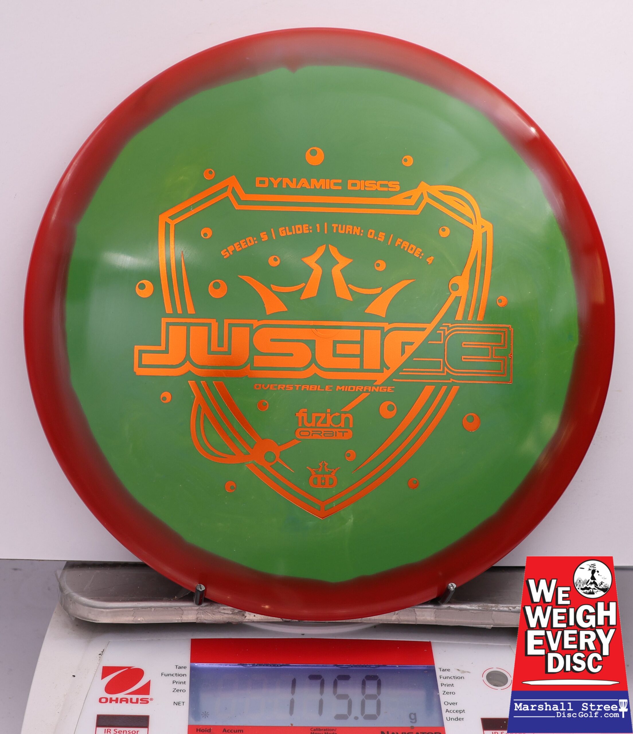 478646 Fuzion Orbit Justice - #798 Red-Green, 176