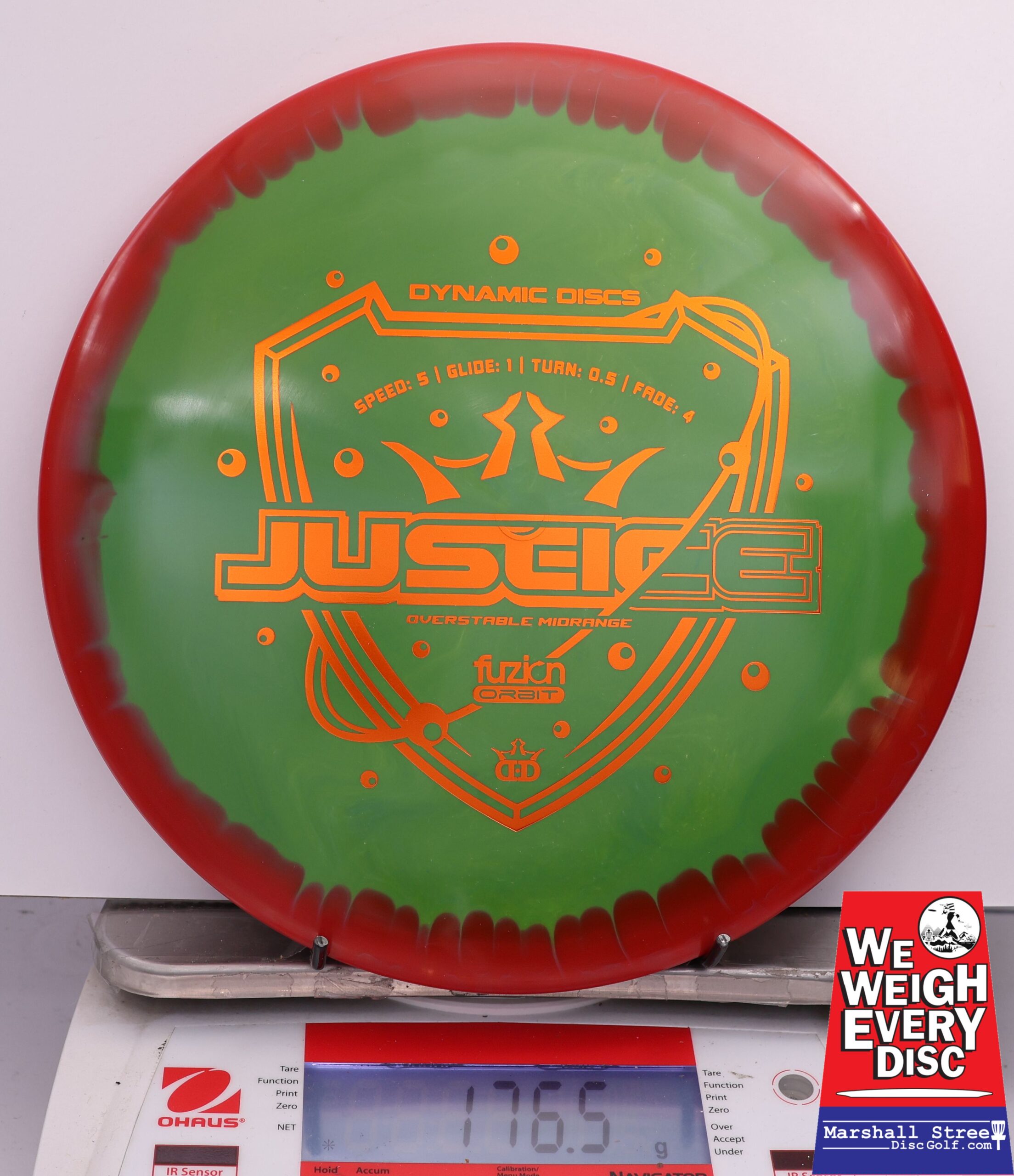 478647 Fuzion Orbit Justice - #799 Red-Green, 177