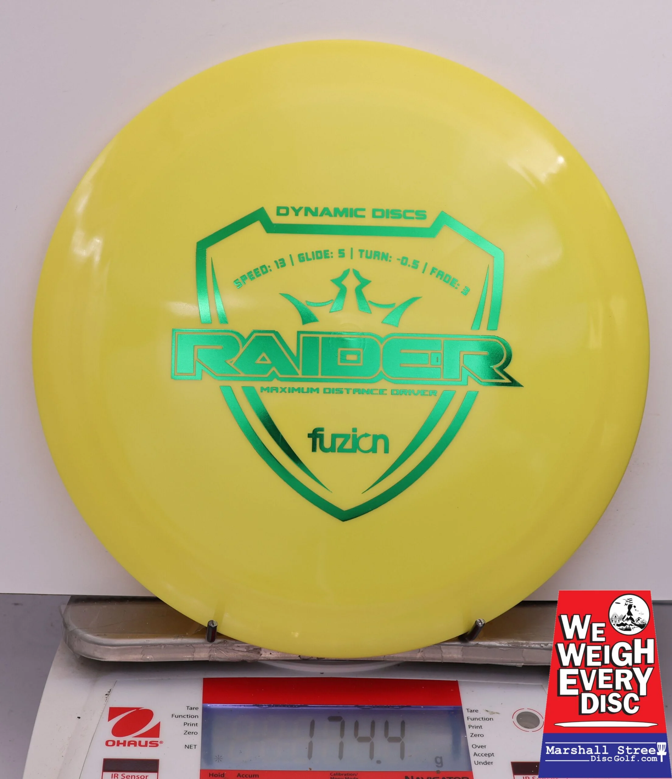 478666 Fuzion Raider - #785 Yellow, 174