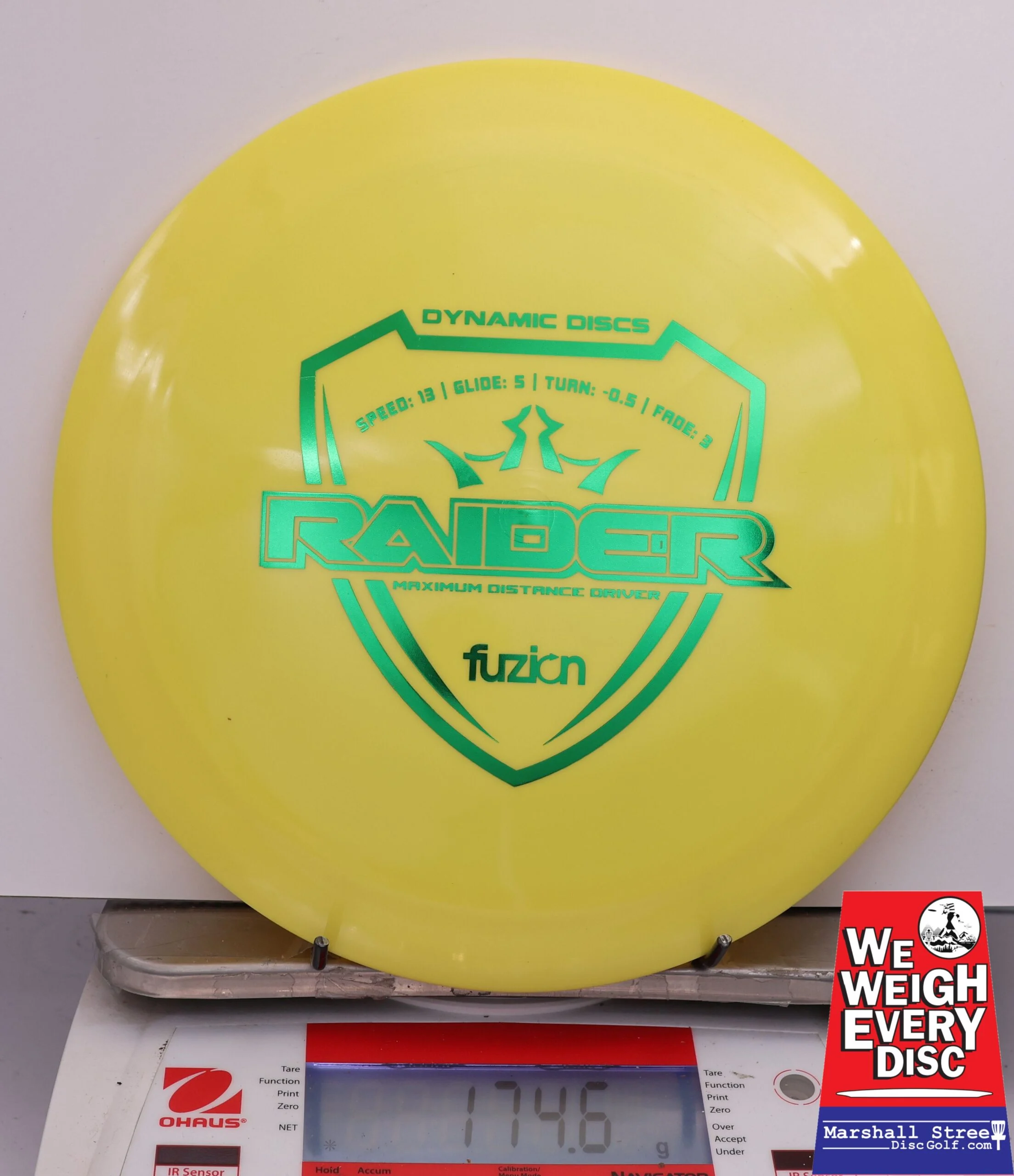 478667 Fuzion Raider - #786 Yellow, 175