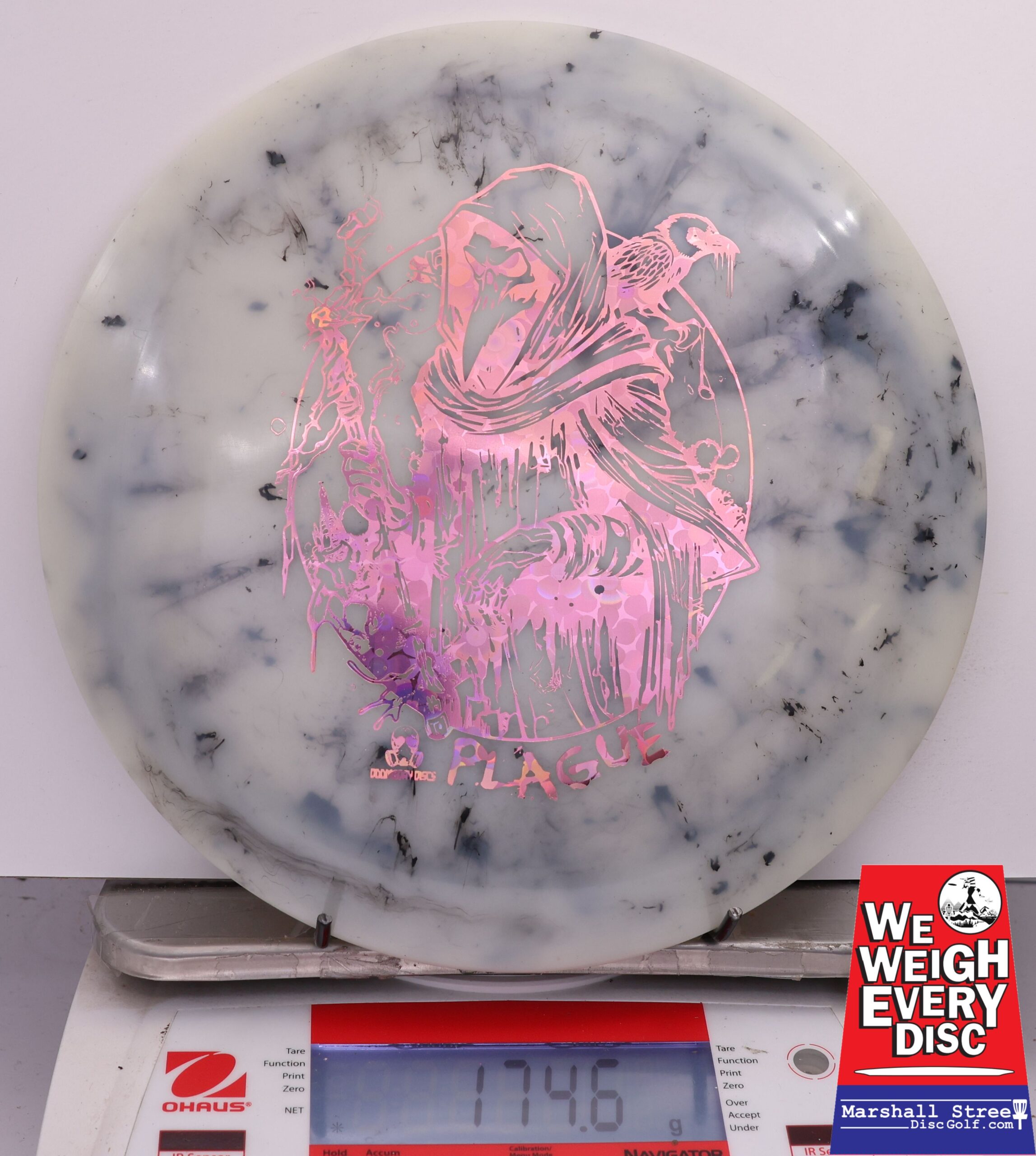 480284 Radioactive Waste Glow Plague - #447 WhiteBlack, 175