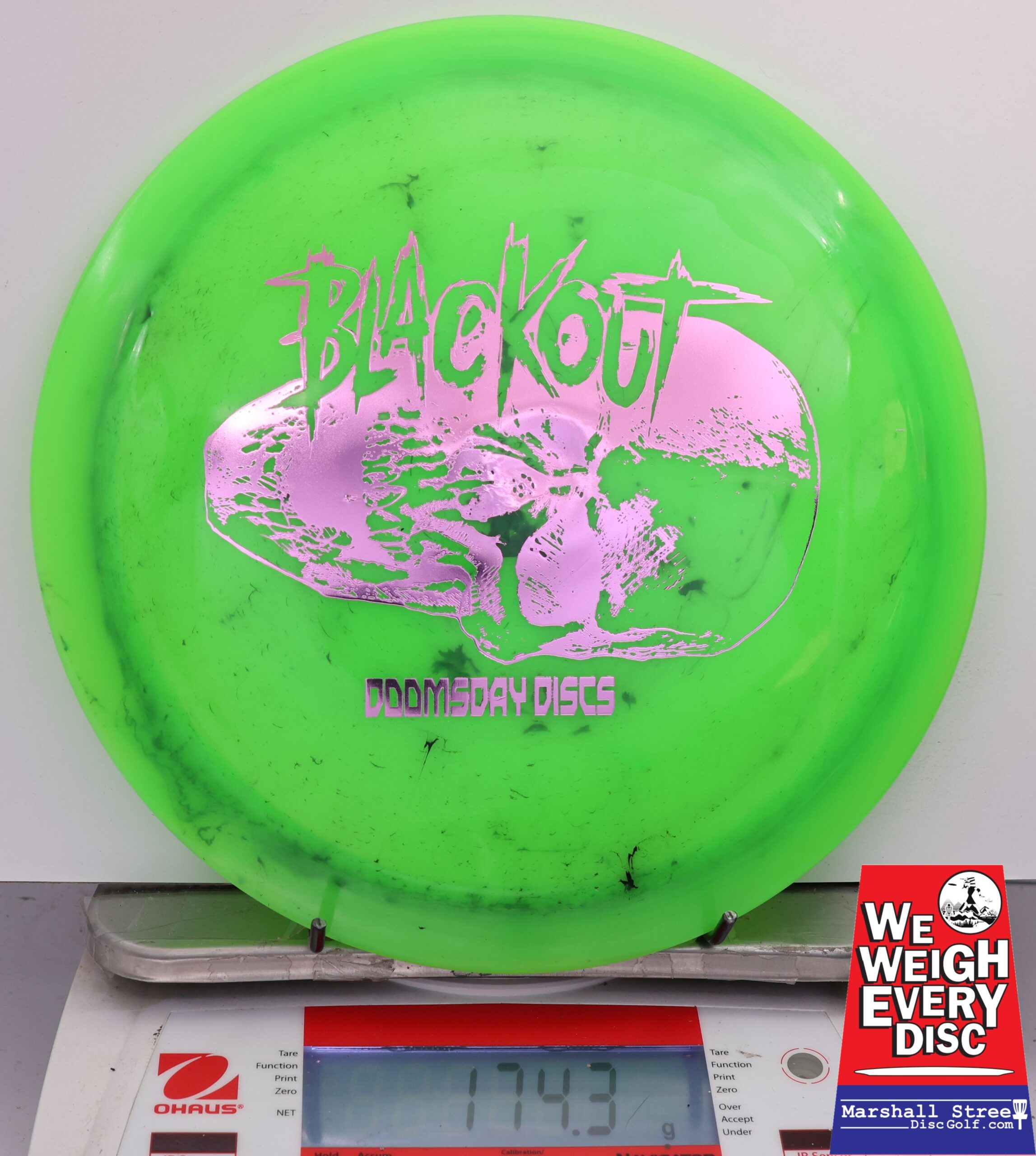 480303 Biohazard Blackout - #449 Green, 174