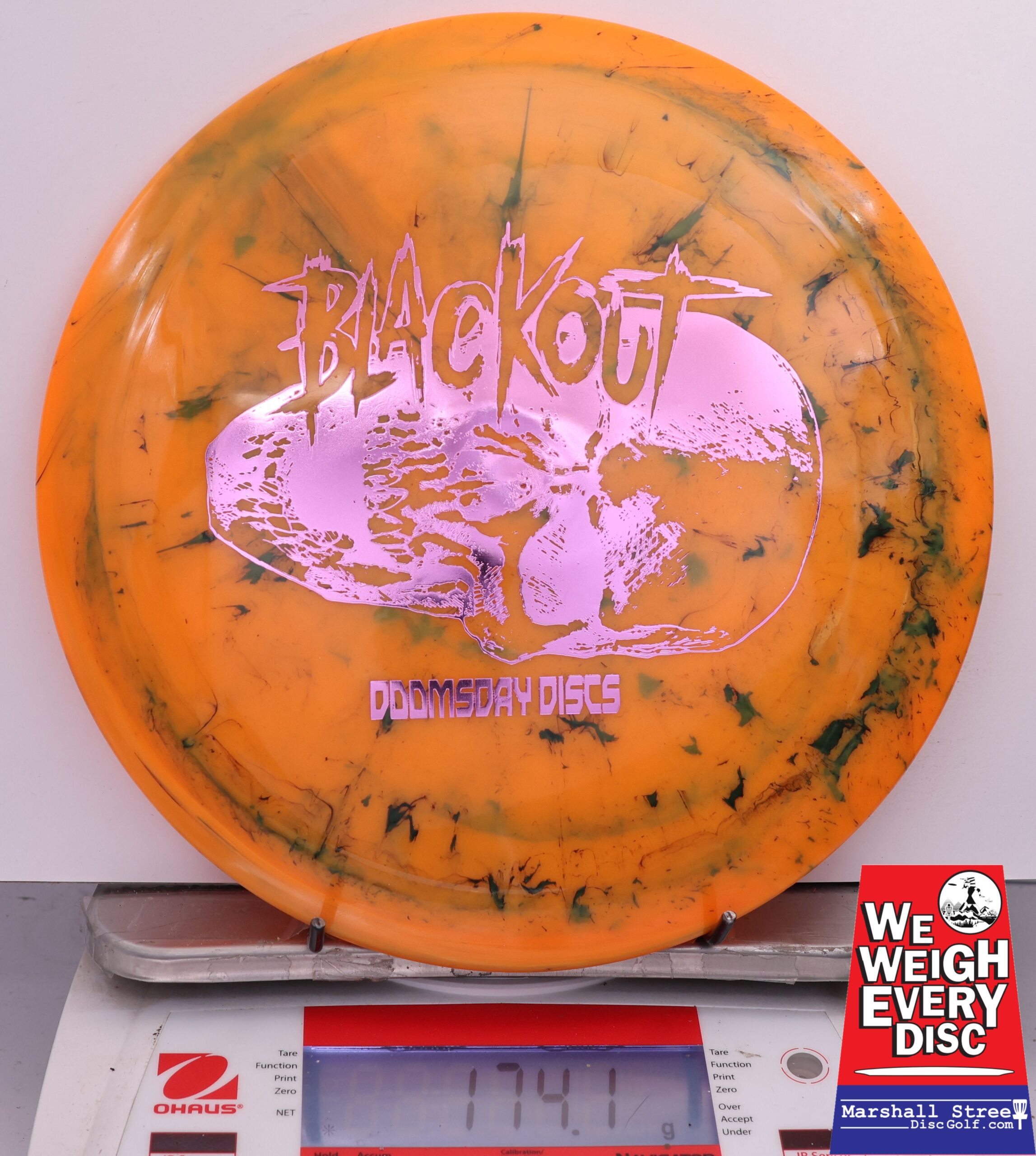 480305 Biohazard Blackout - #451 Orange, 174