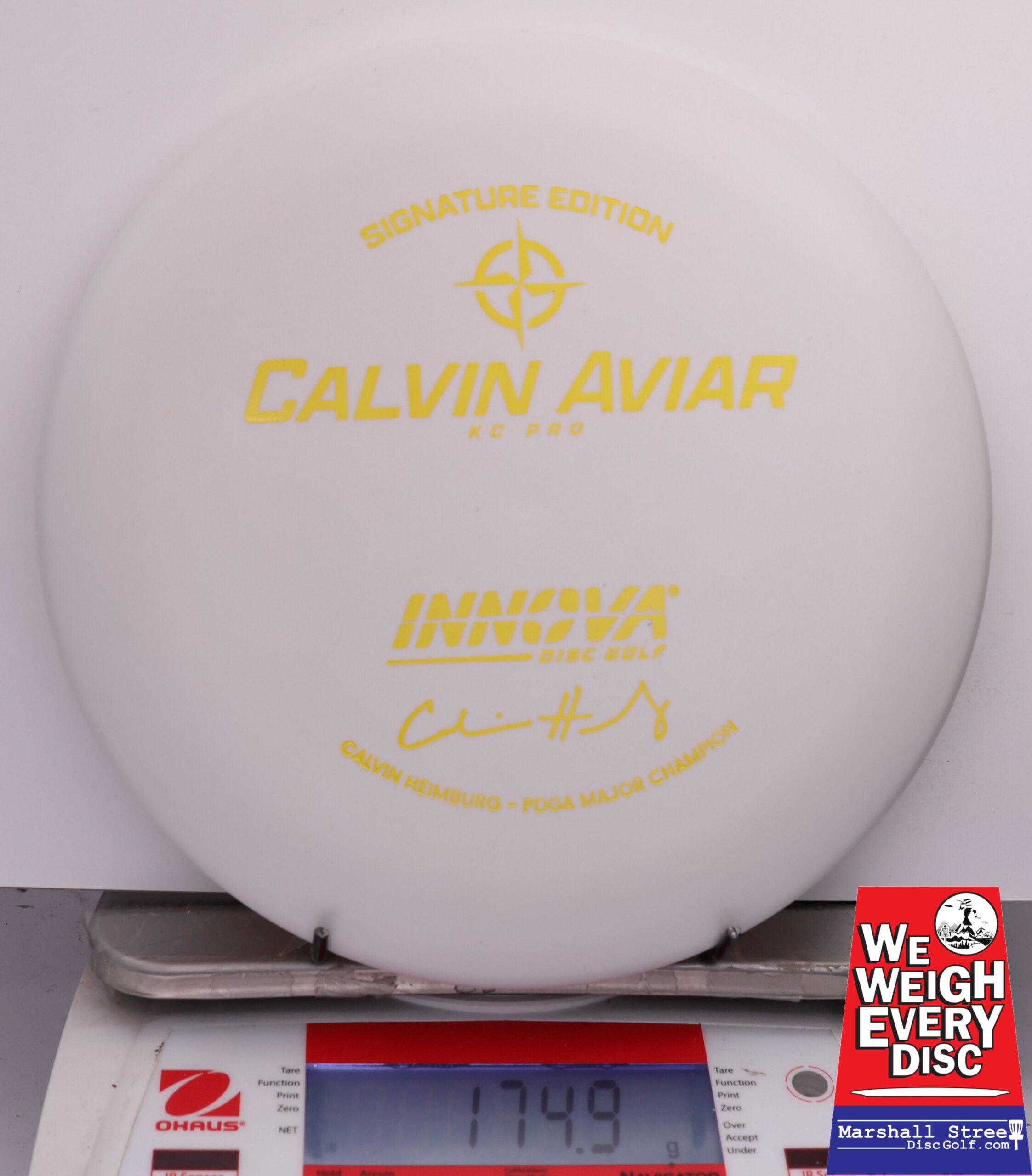 480502 KC Pro Aviar, Calvin Heimburg Signature Edition - #21 White, 175
