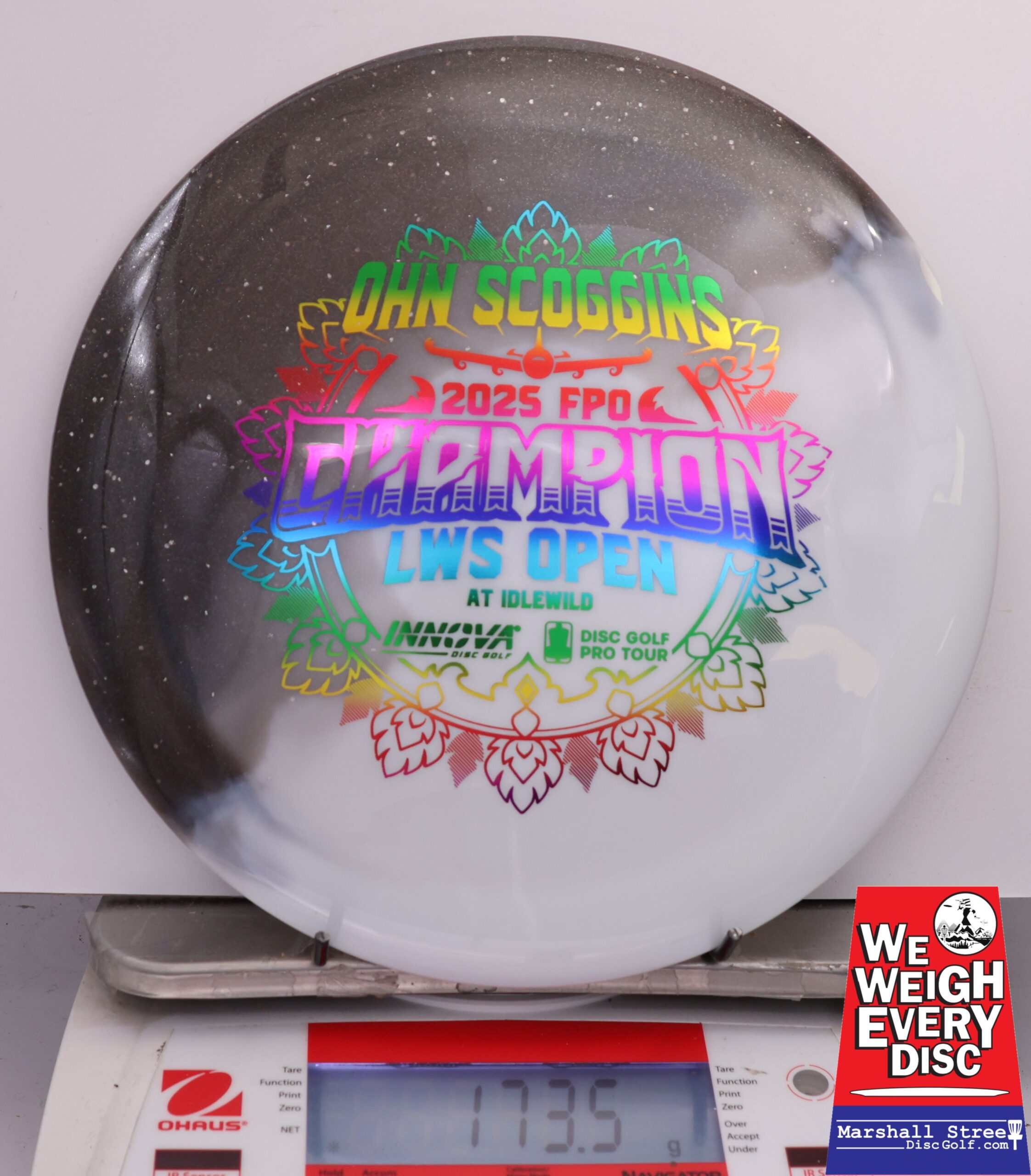 480592 Test Material Destroyer, Ohn Scoggins 2025 LWS Open Champion - #686 Black-White, 174