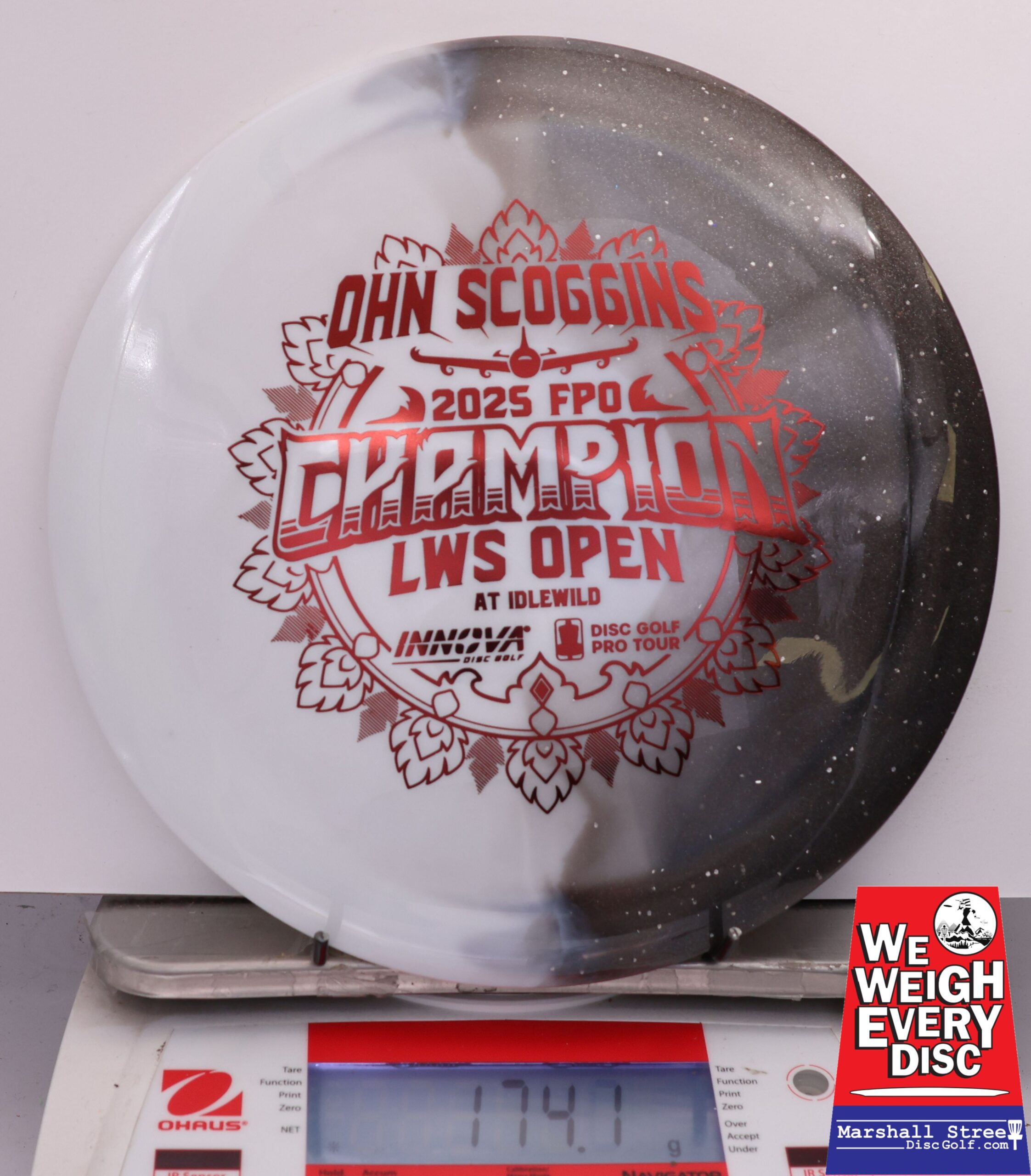 480594 Test Material Destroyer, Ohn Scoggins 2025 LWS Open Champion - #688 Black-White, 174