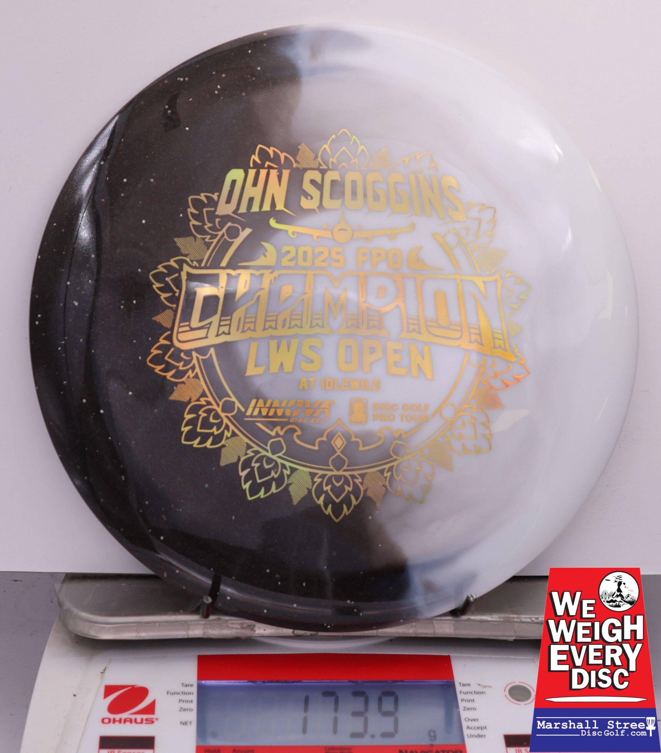 480595 Test Material Destroyer, Ohn Scoggins 2025 LWS Open Champion - #689 Black-White, 174