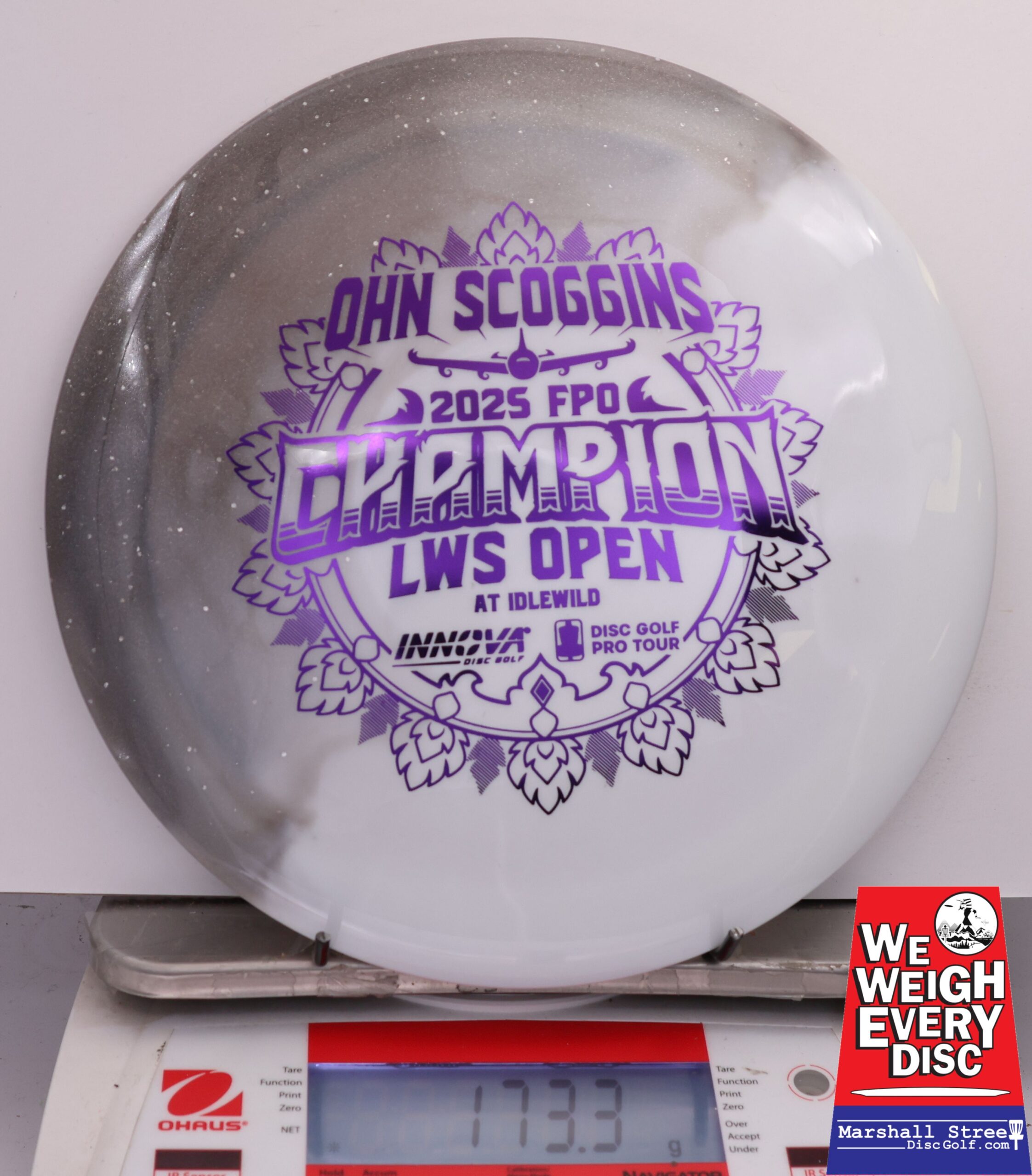 480596 Test Material Destroyer, Ohn Scoggins 2025 LWS Open Champion - #690 Black-White, 173