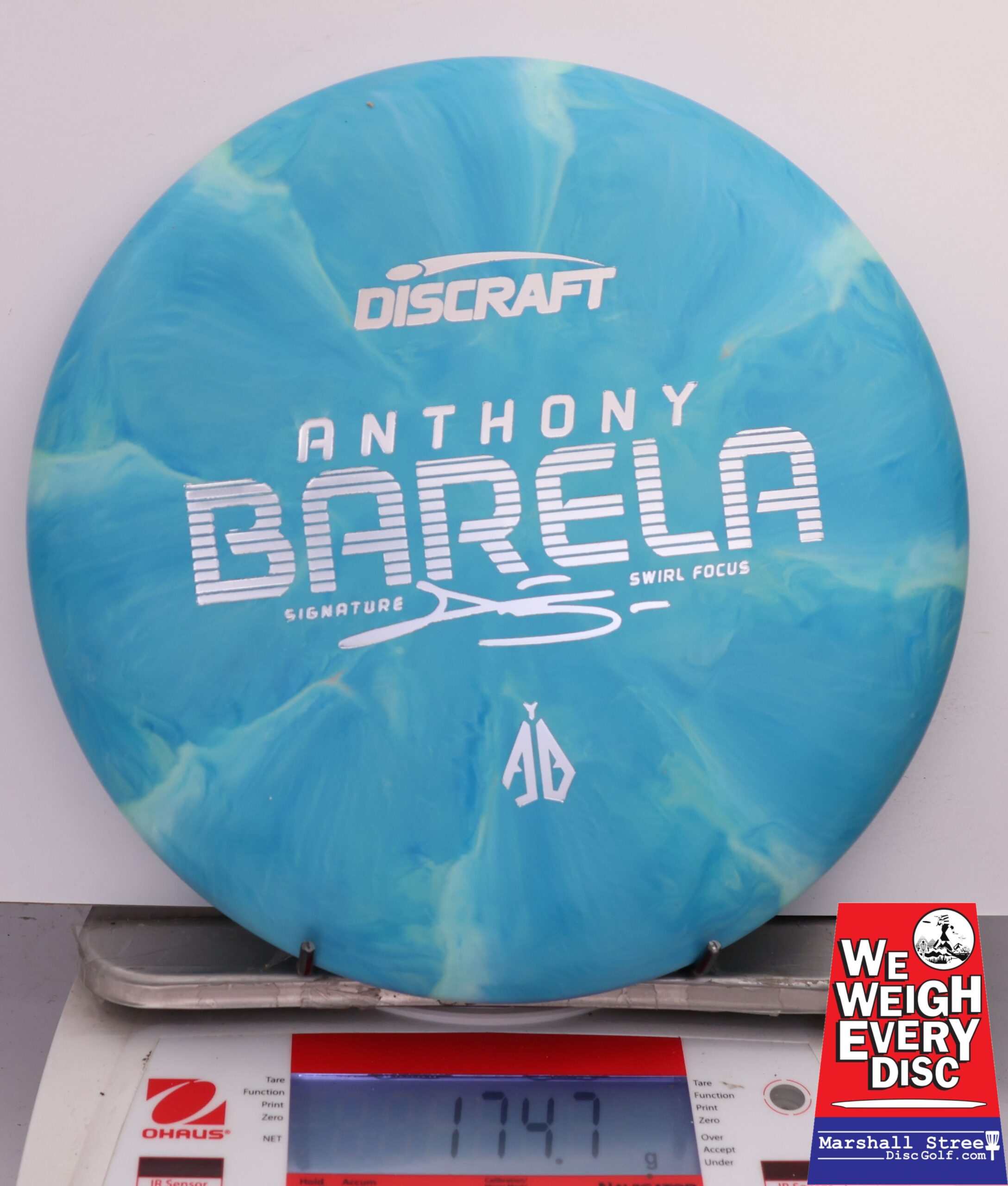 481087 Crazy Tuff Swirl Focus, Anthony Barela - #230 Blue, 175
