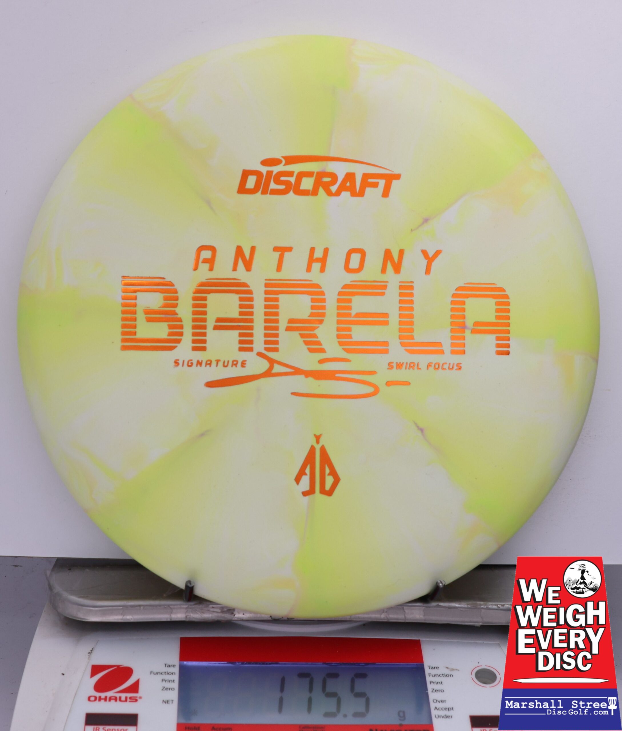 481090 Crazy Tuff Swirl Focus, Anthony Barela - #233 YellowWhite, 176