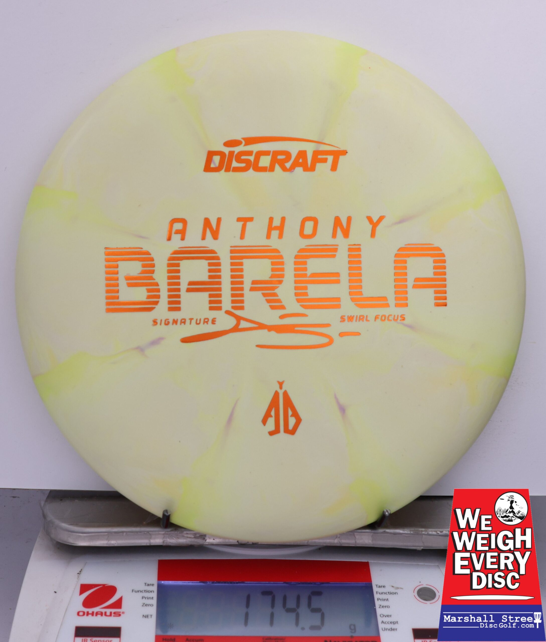 481091 Crazy Tuff Swirl Focus, Anthony Barela - #234 YellowWhite, 175