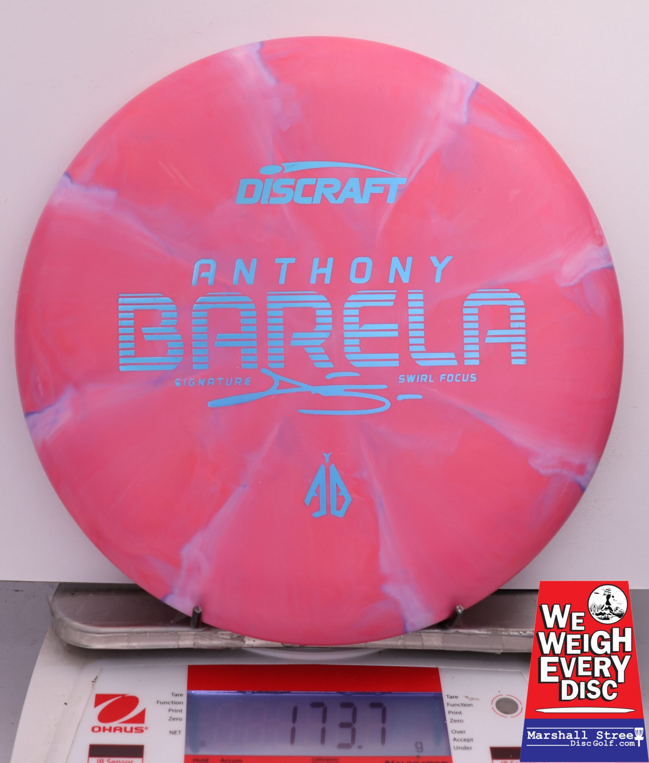 481135 Crazy Tuff Swirl Focus, Anthony Barela - #244 PinkRed, 174