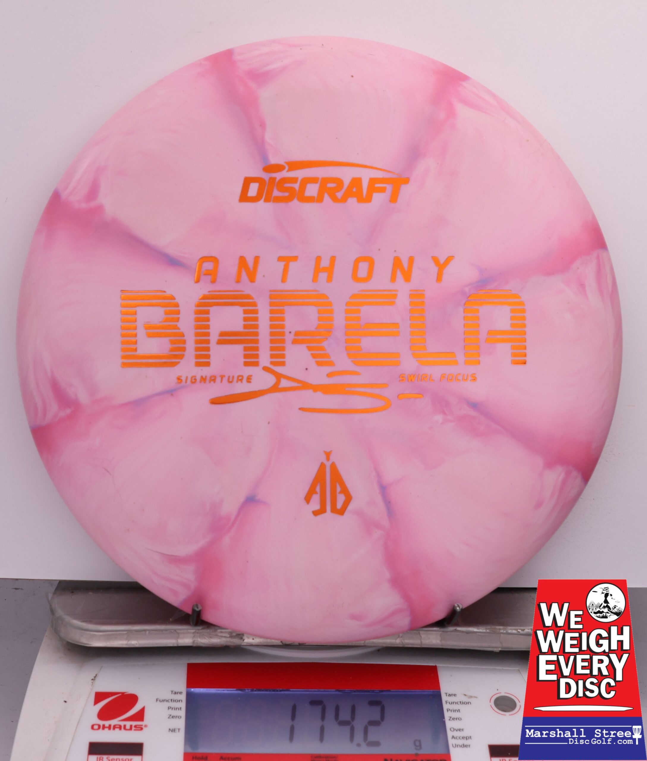 481154 Crazy Tuff Swirl Focus, Anthony Barela - #246 RedWhite, 174