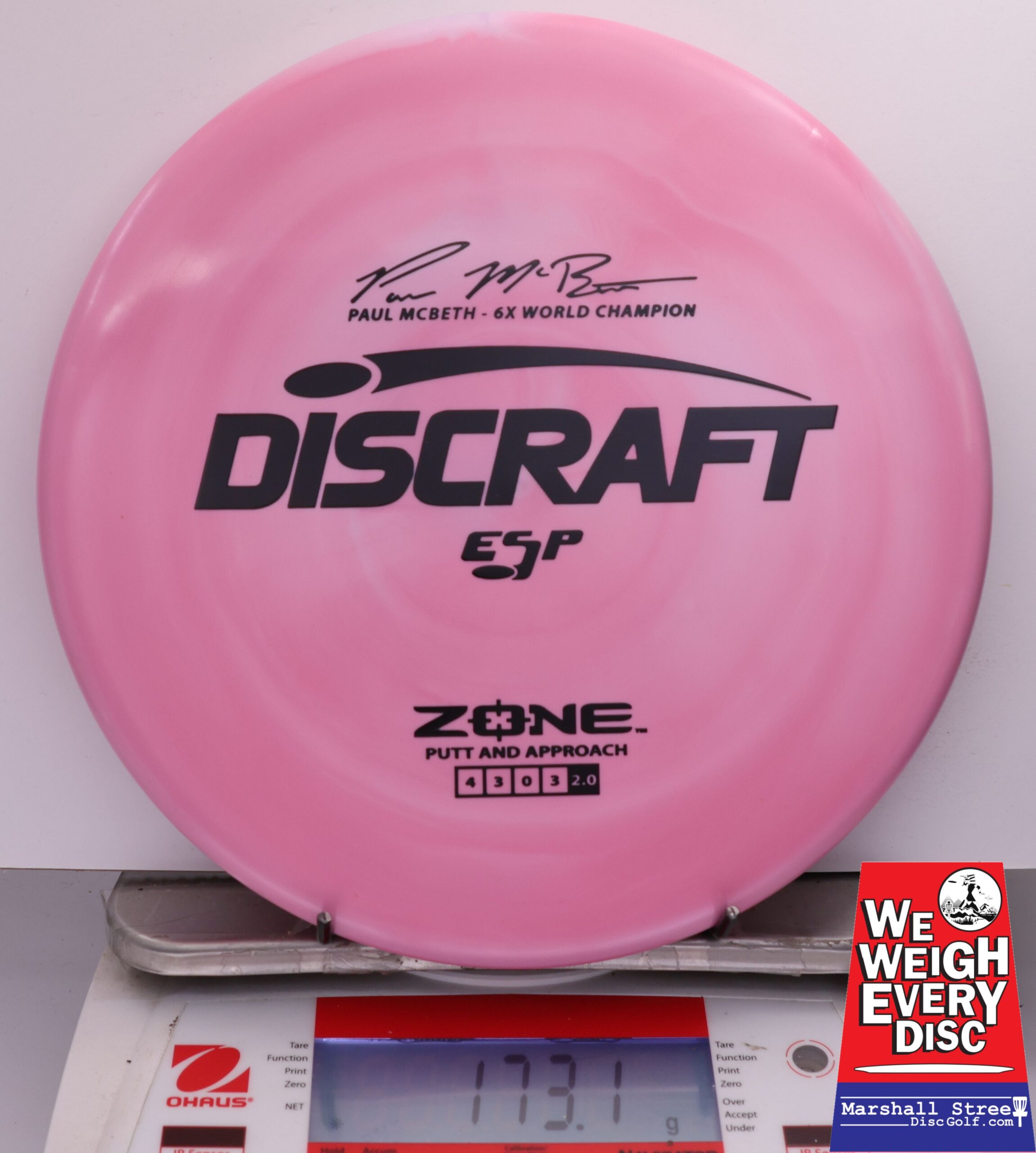 481595 ESP Zone, Paul McBeth 6X - #715 Pink, 173