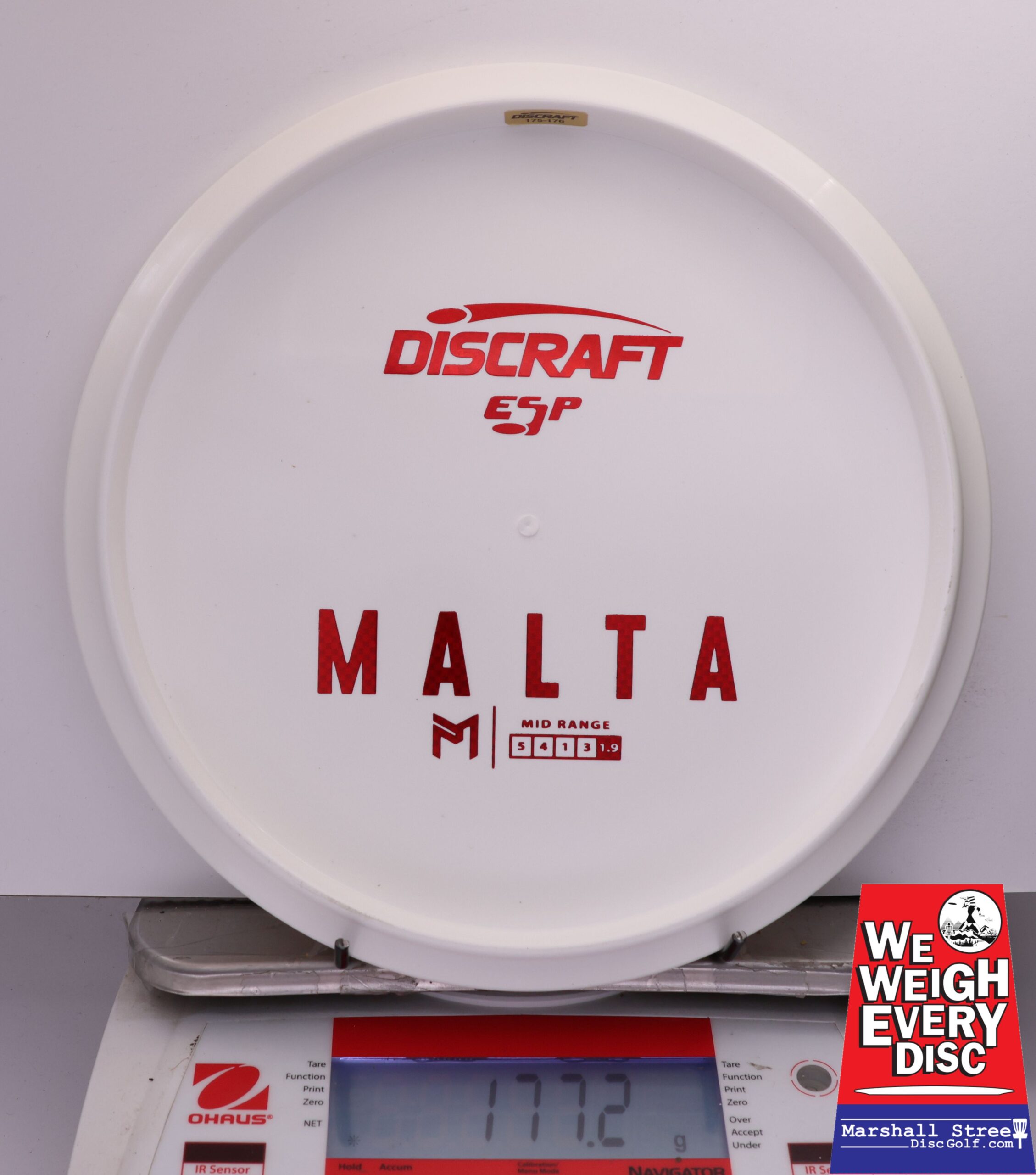 481915 ESP Malta, Paul McBeth - Bottom Stamp - #712 White, 177