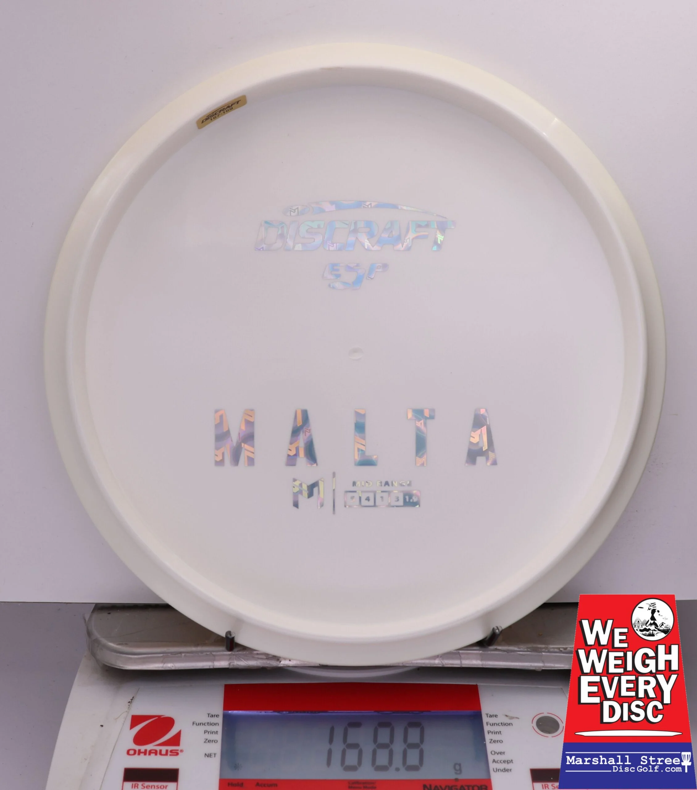 481916 ESP Malta, Paul McBeth - Bottom Stamp - #713 White, 169